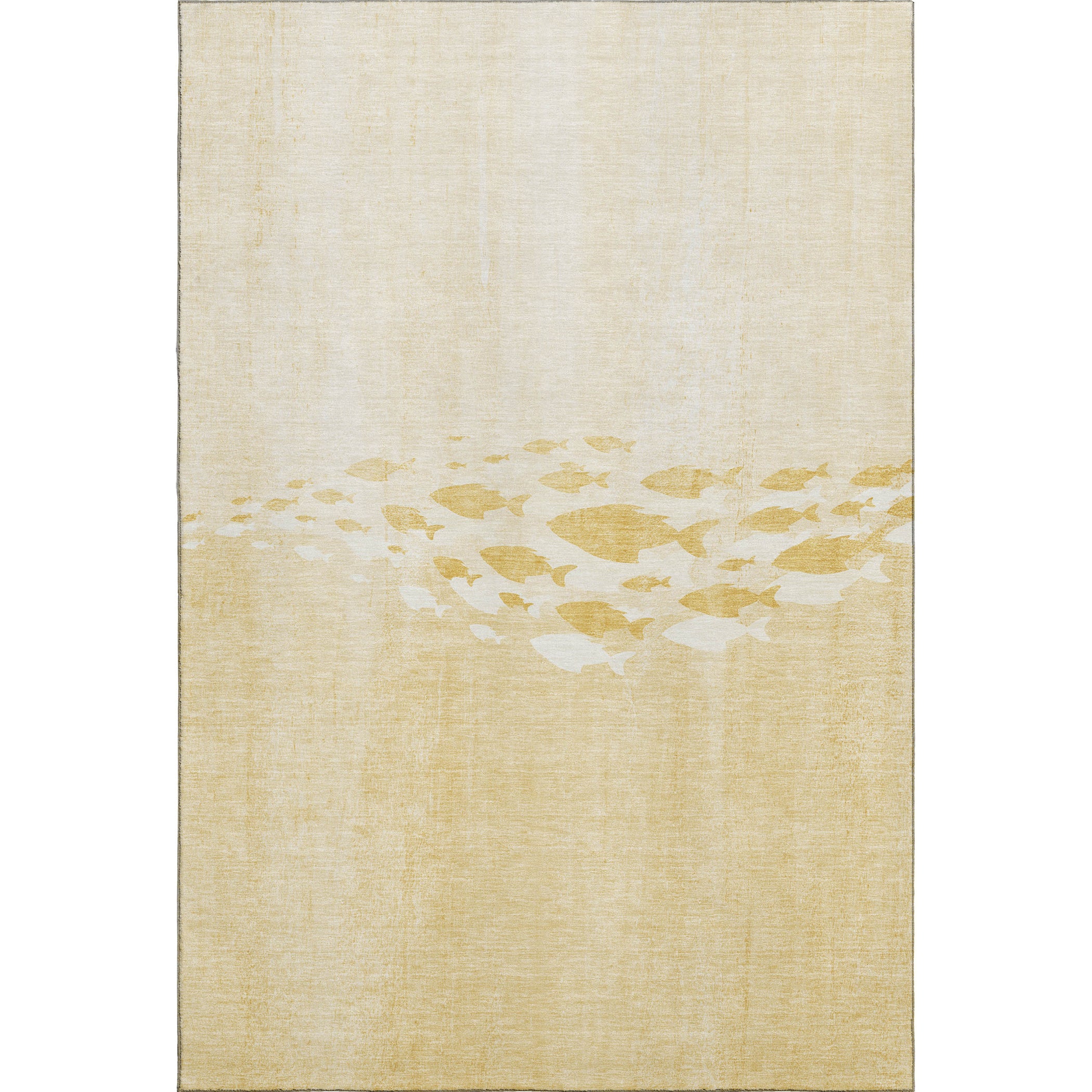 Athens Machine Washable Transitional Gold Rug 2'6" x 3'10" #shape_Rectangle