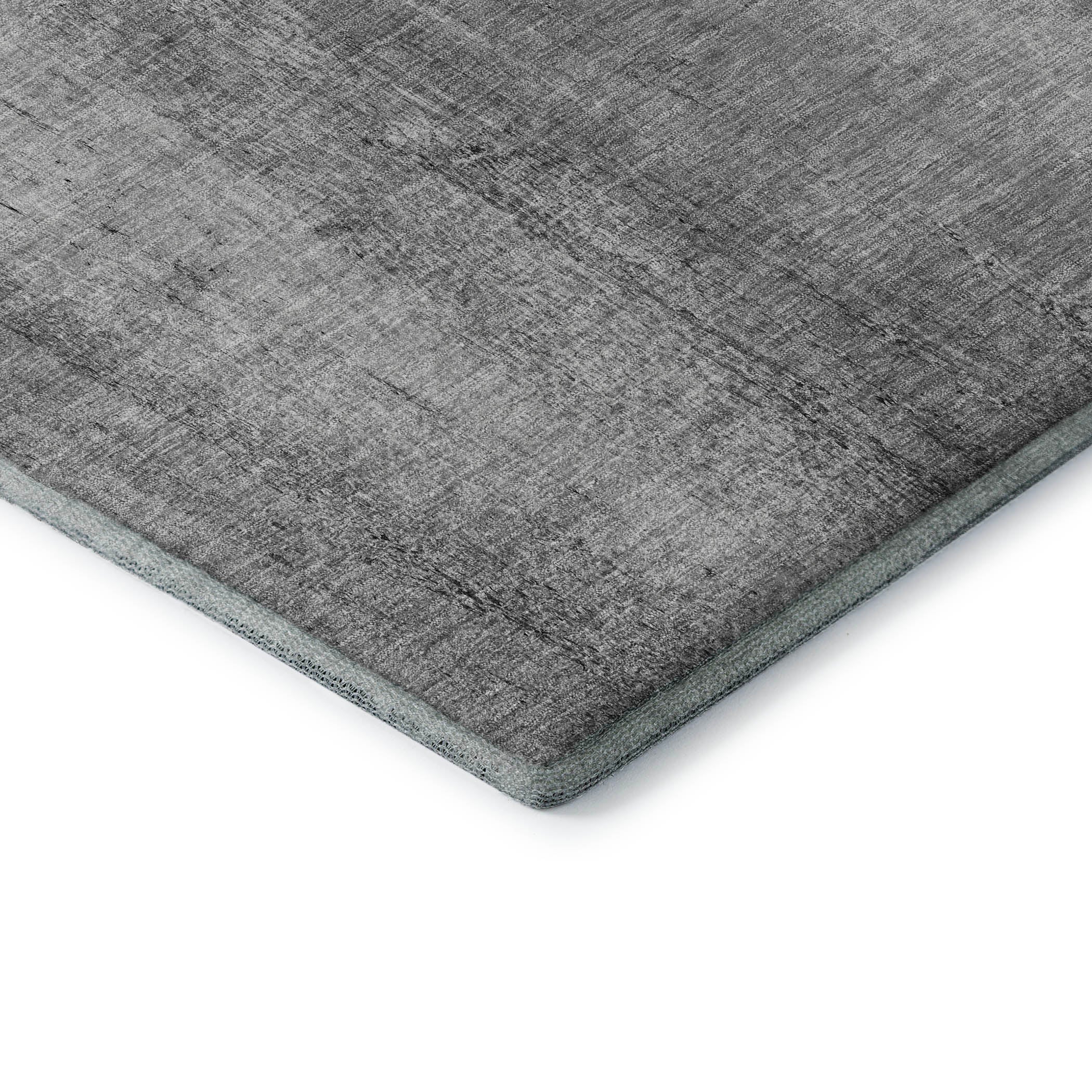 Athens Machine Washable Transitional Gray Rug 1'8" x 2'6" #shape_Rectangle