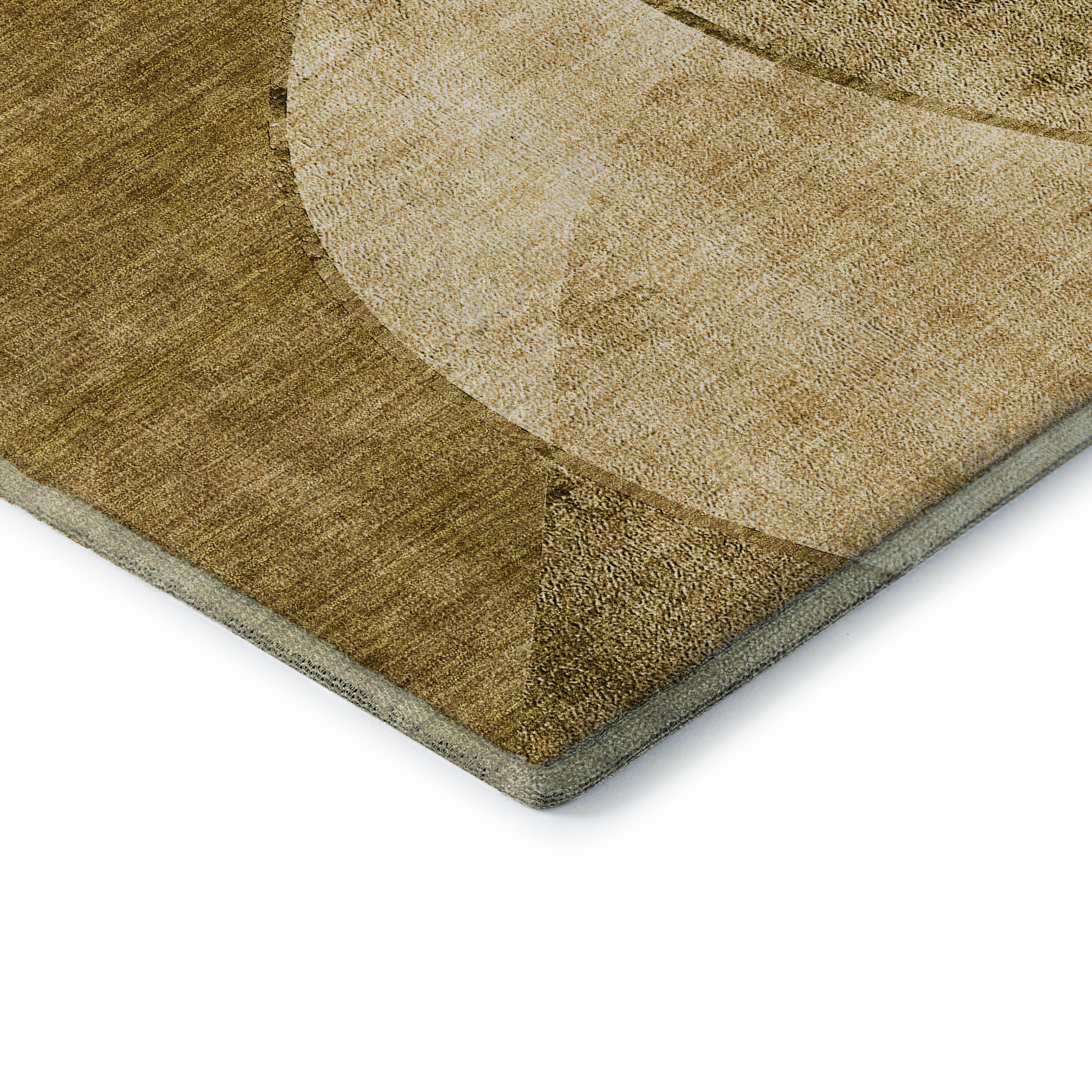 Valletta Machine Washable Transitional Brown Rug 1'8" x 2'6" #shape_Rectangle