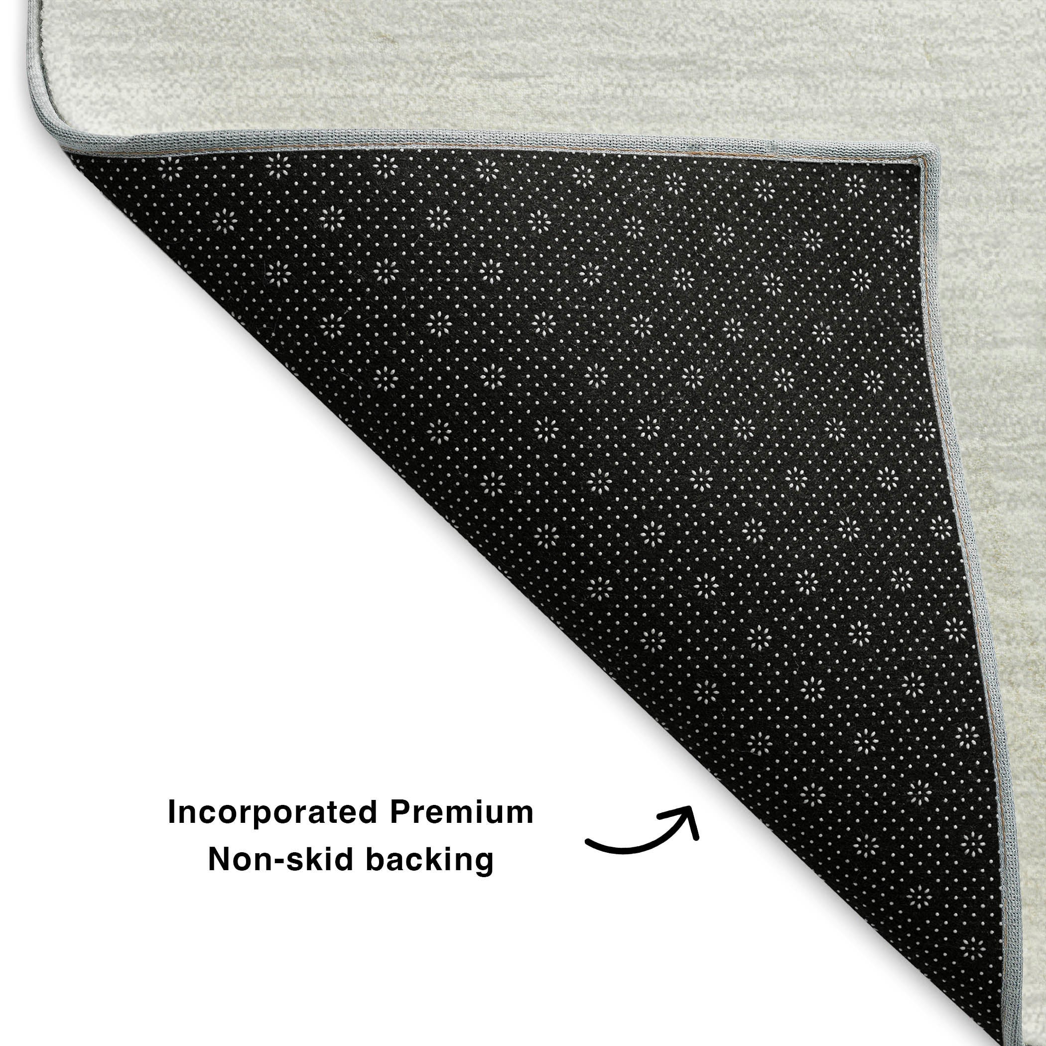 Dubrovnik Machine Washable Transitional Gray Rug 1'8" x 2'6" #shape_Rectangle