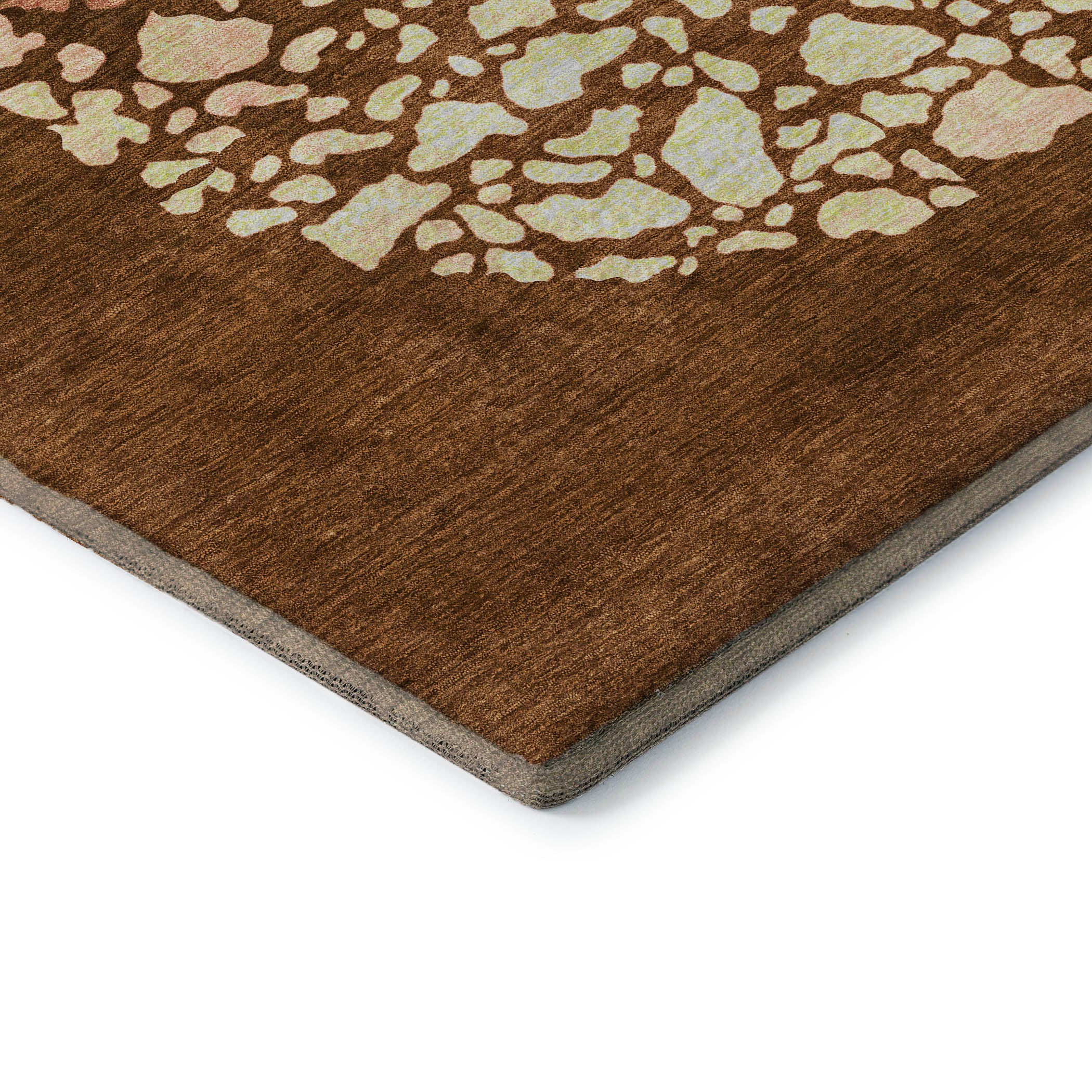 Reykjavik Machine Washable Transitional Paprika Orange Rug 1'8" x 2'6" #shape_Rectangle