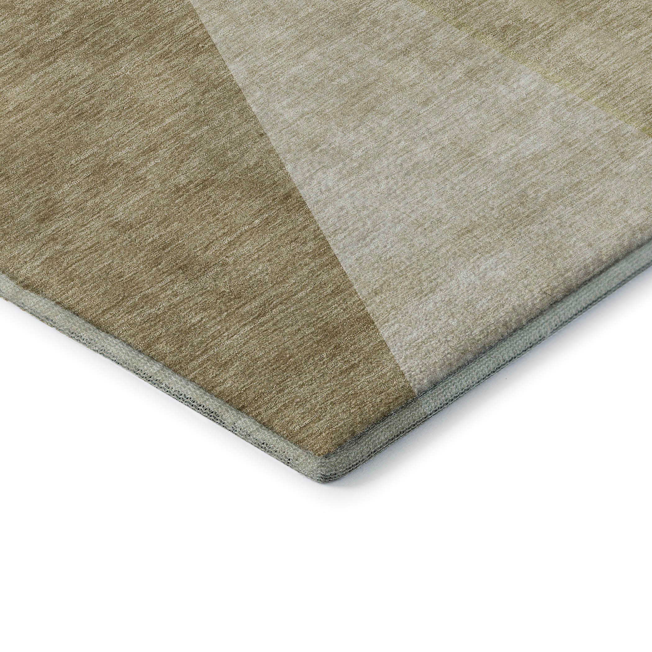 Bangkok Machine Washable Transitional Beige Brown Rug 1'8" x 2'6" #shape_Rectangle