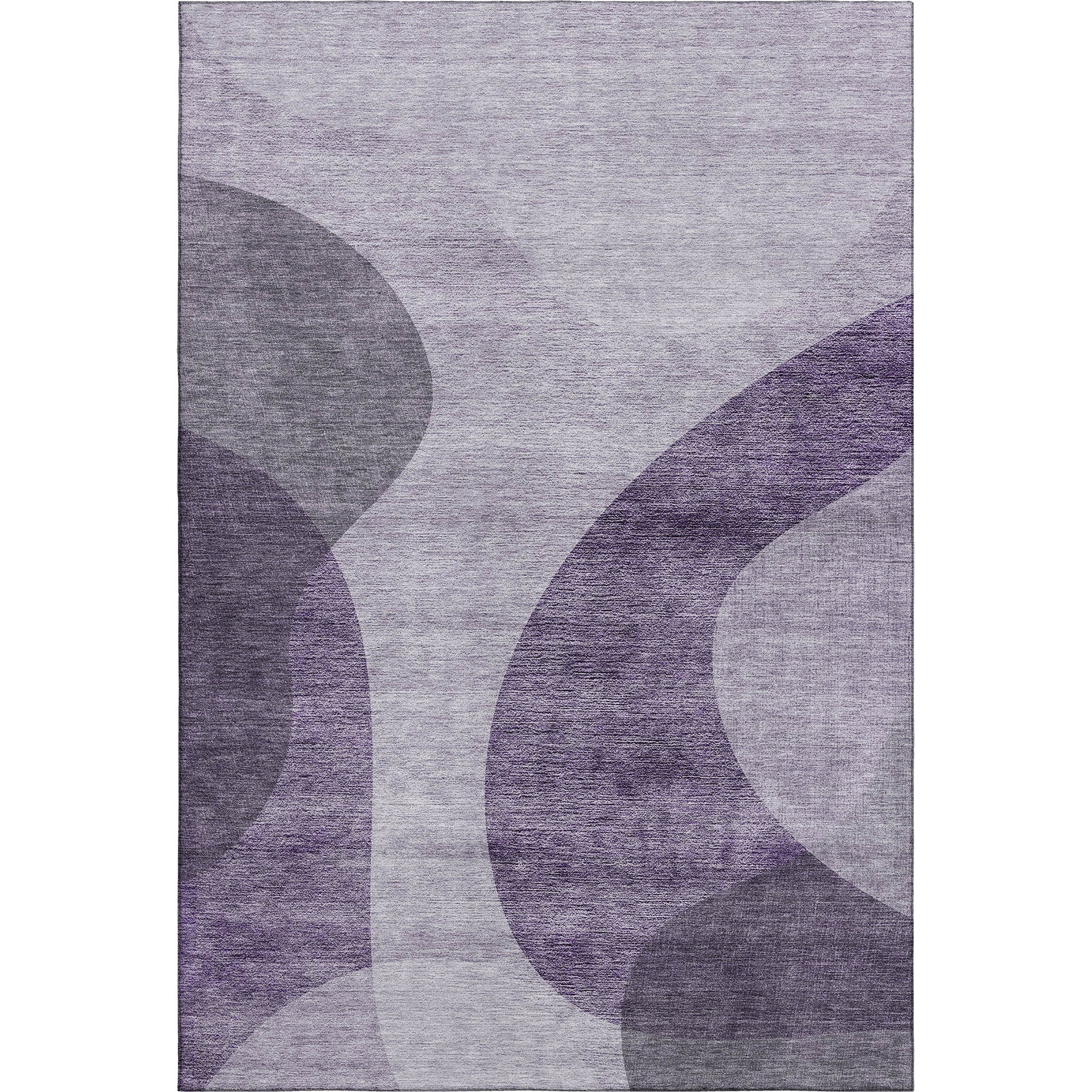 Bogota Machine Washable Transitional Purple Rug 2'6" x 3'10" #shape_Rectangle