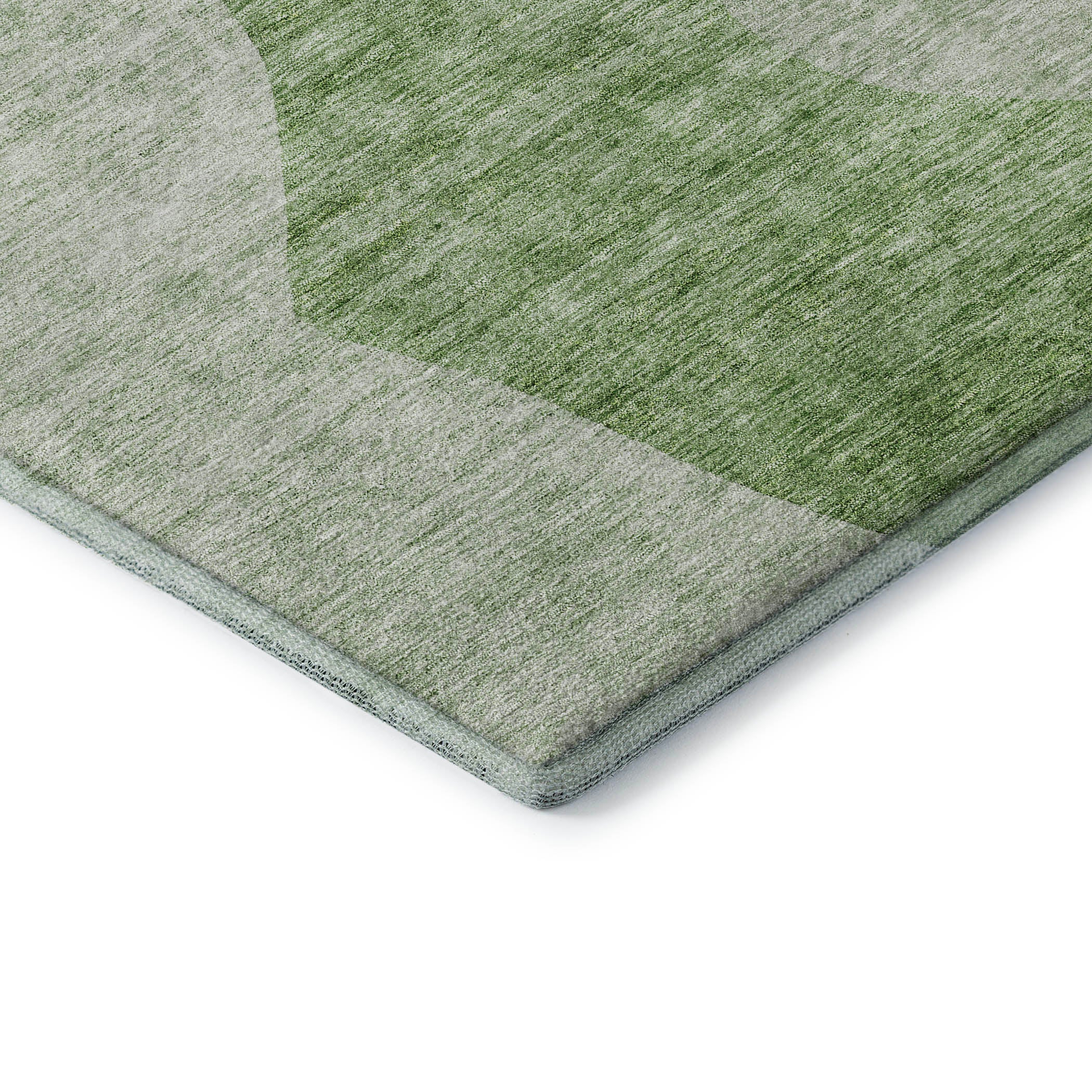 Montevideo Machine Washable Transitional Aloe Green Rug 1'8" x 2'6" #shape_Rectangle
