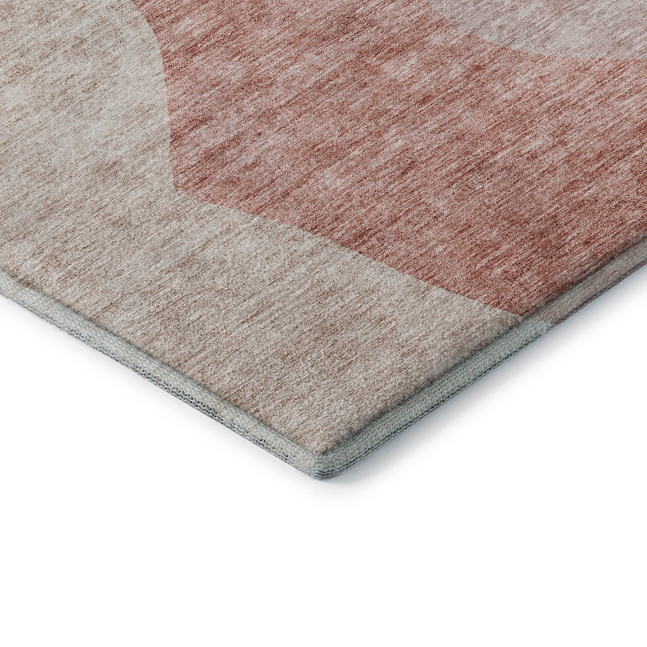 Montevideo Machine Washable Transitional Blush Pink Rug 1'8" x 2'6" #shape_Rectangle