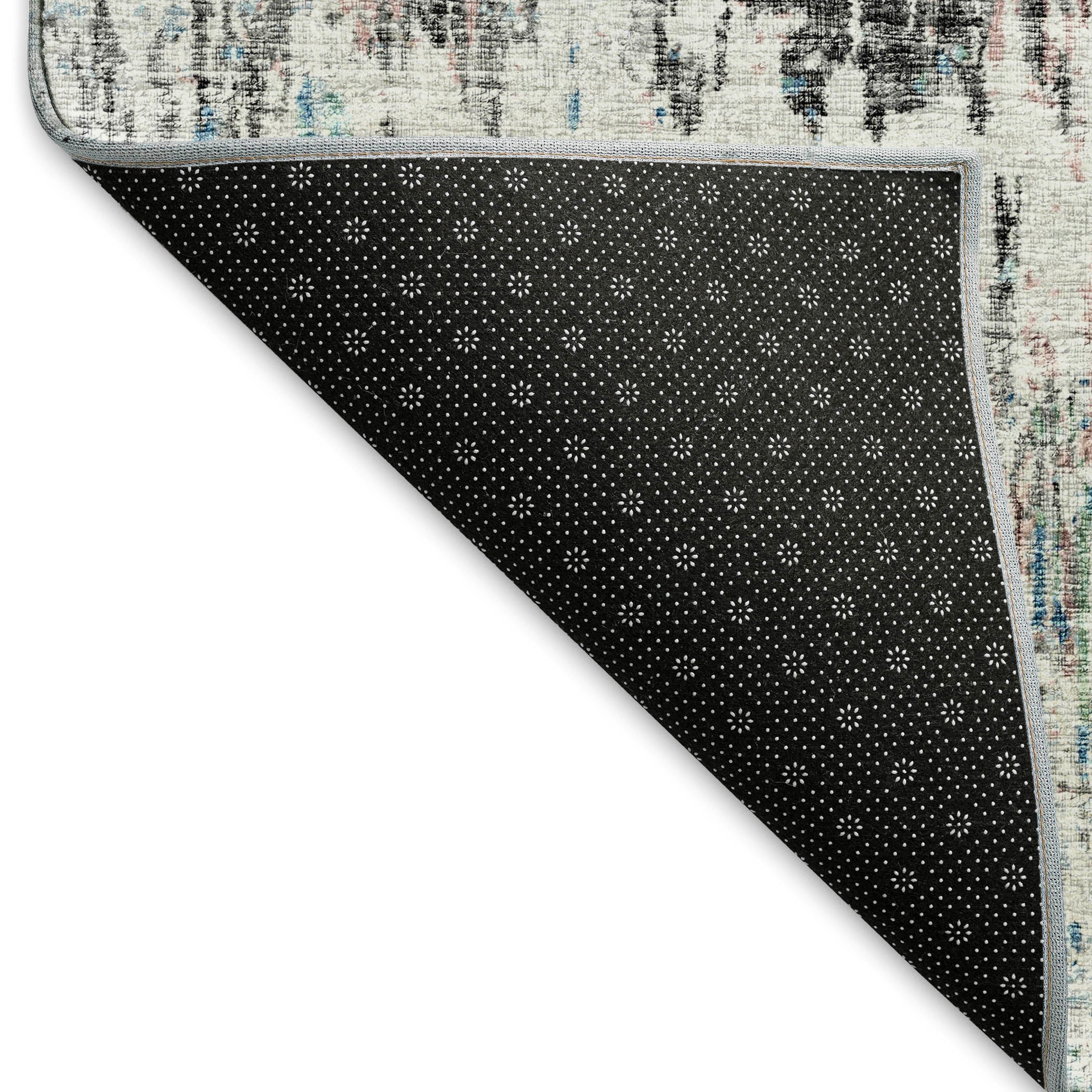 Bruges Machine Washable Transitional Multi Rug 1'8" x 2'6" #shape_Rectangle