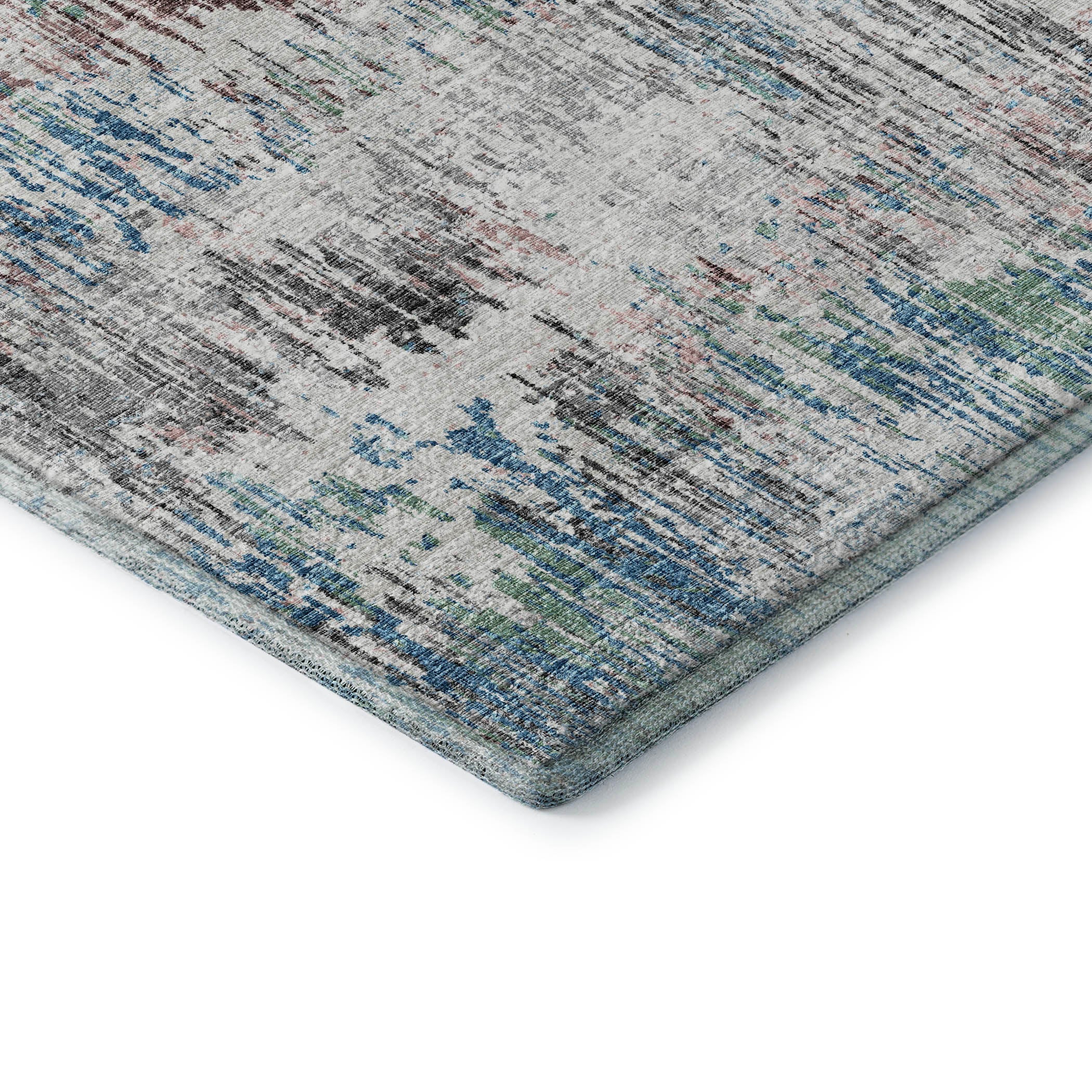 Bruges Machine Washable Transitional Multi Rug 1'8" x 2'6" #shape_Rectangle