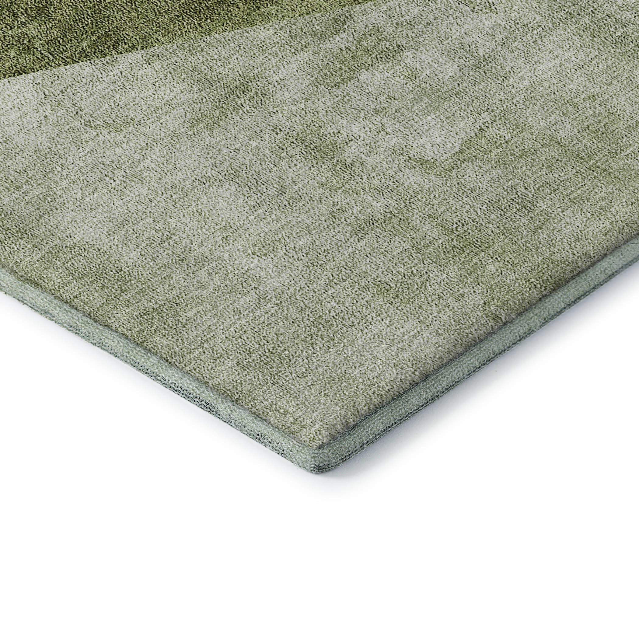 Lucerne Machine Washable Transitional Olive Green Rug 1'8" x 2'6" #shape_Rectangle