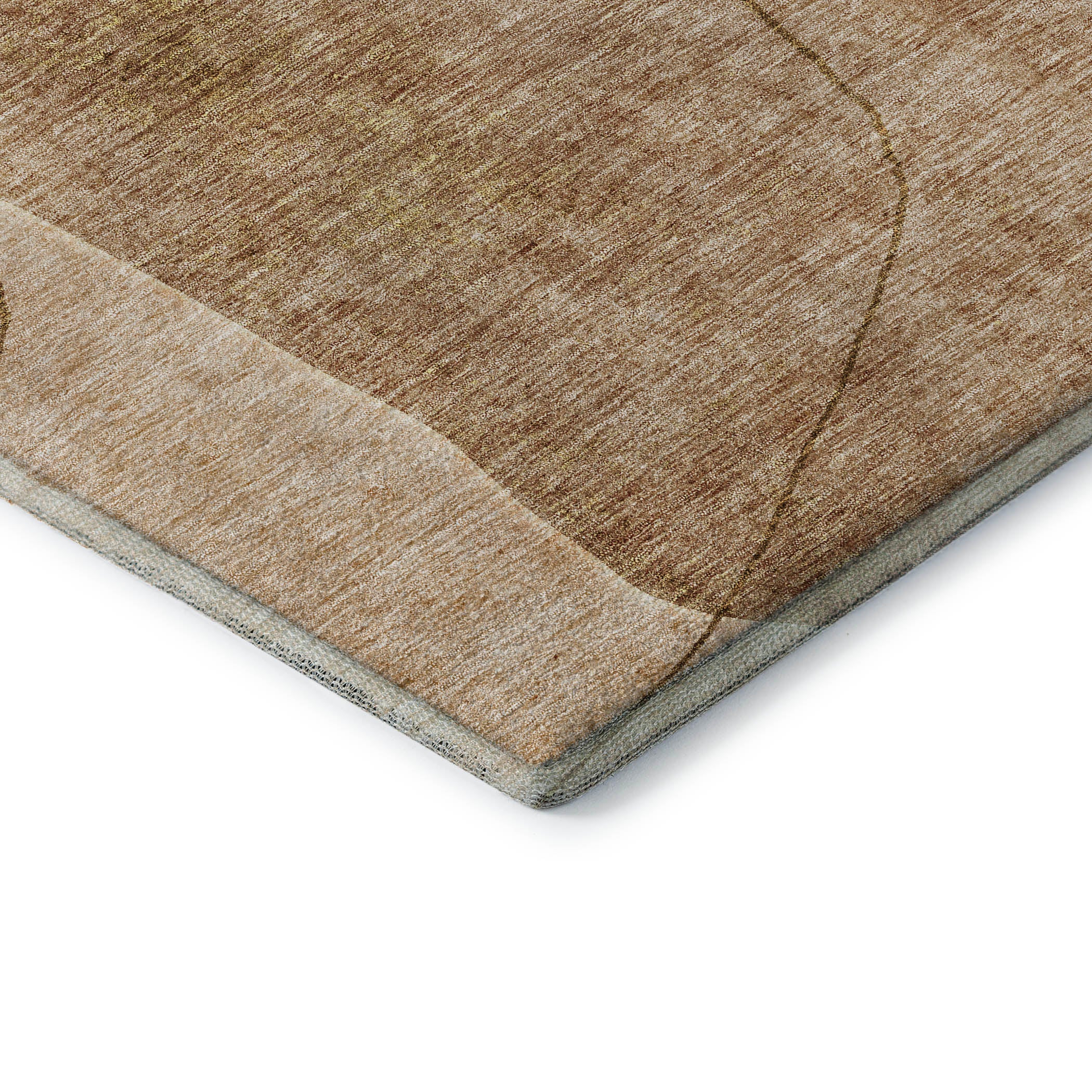 Cairo Machine Washable Transitional Paprika Orange Rug 1'8" x 2'6" #shape_Rectangle