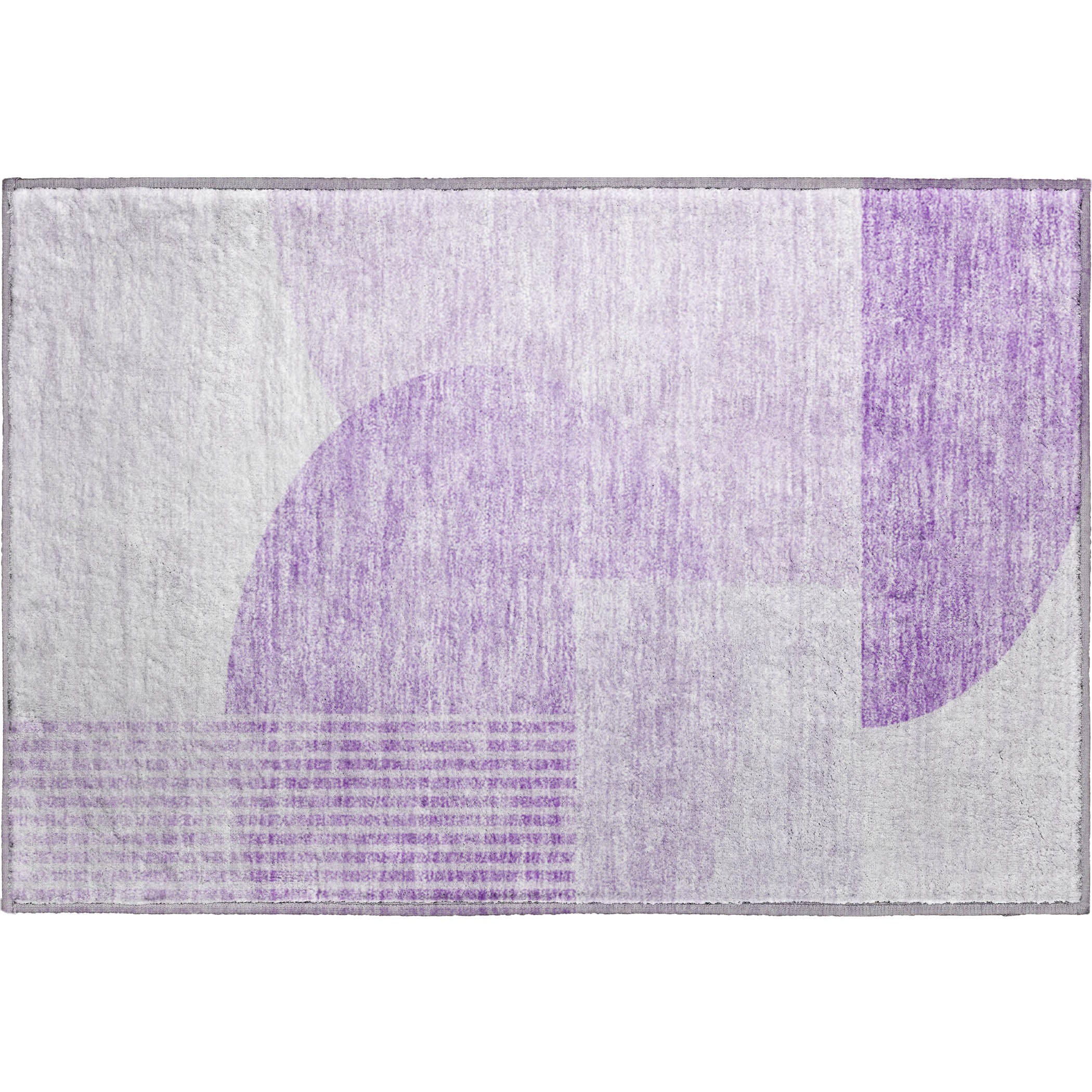 Montevideo Machine Washable Transitional Purple Rug 1'8" x 2'6" #shape_Rectangle