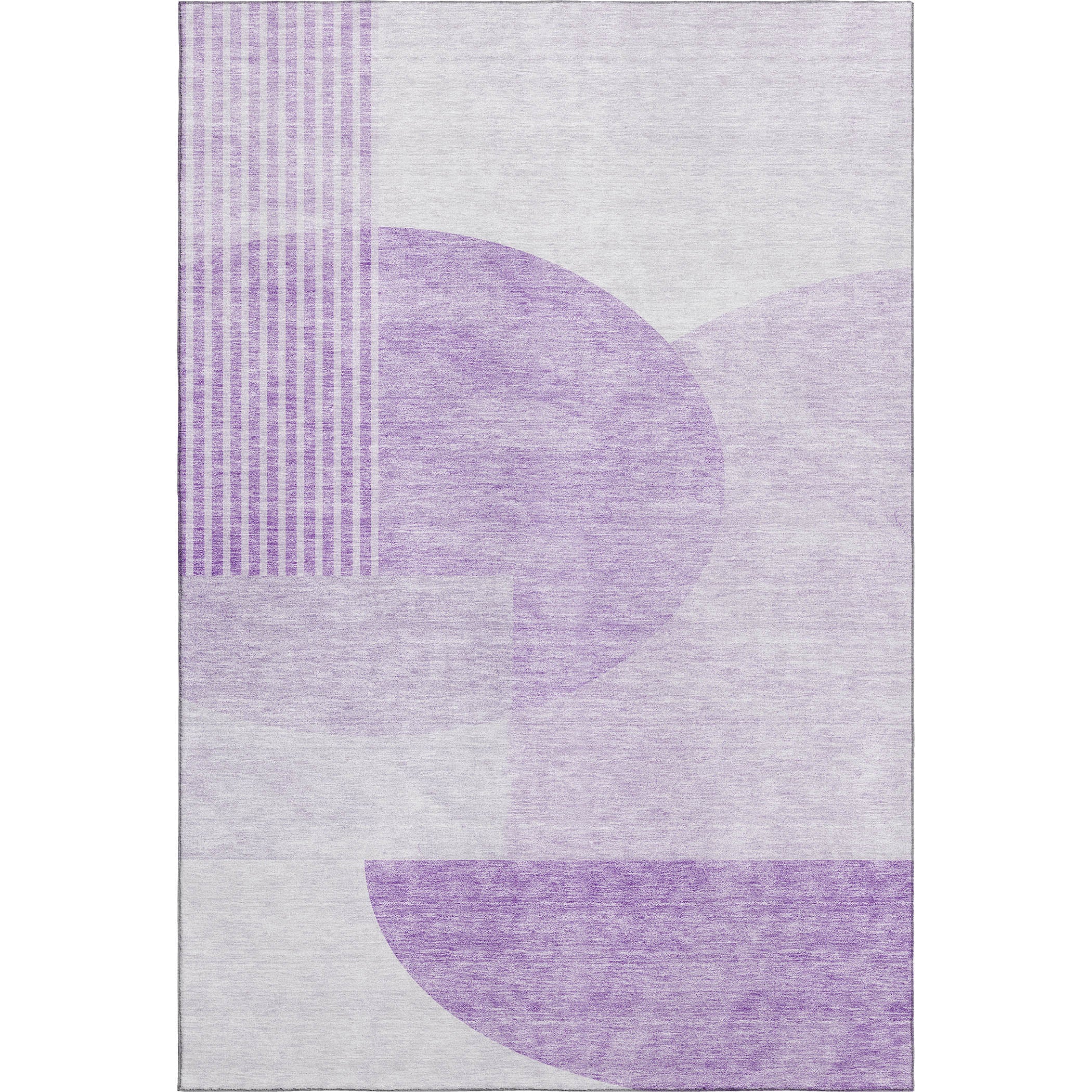 Montevideo Machine Washable Transitional Purple Rug 2'6" x 3'10" #shape_Rectangle