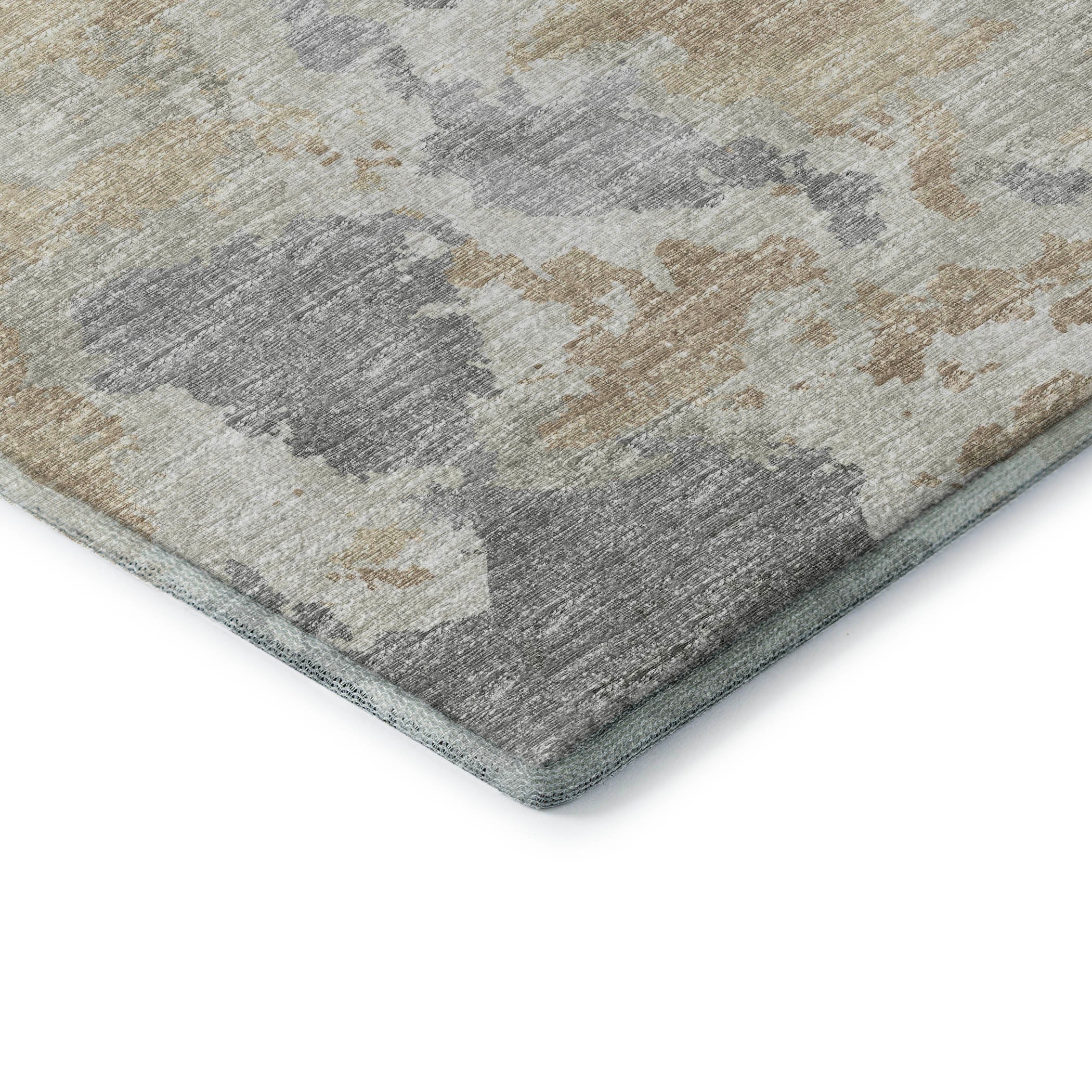 Valletta Machine Washable Transitional Beige Rug 1'8" x 2'6" #shape_Rectangle