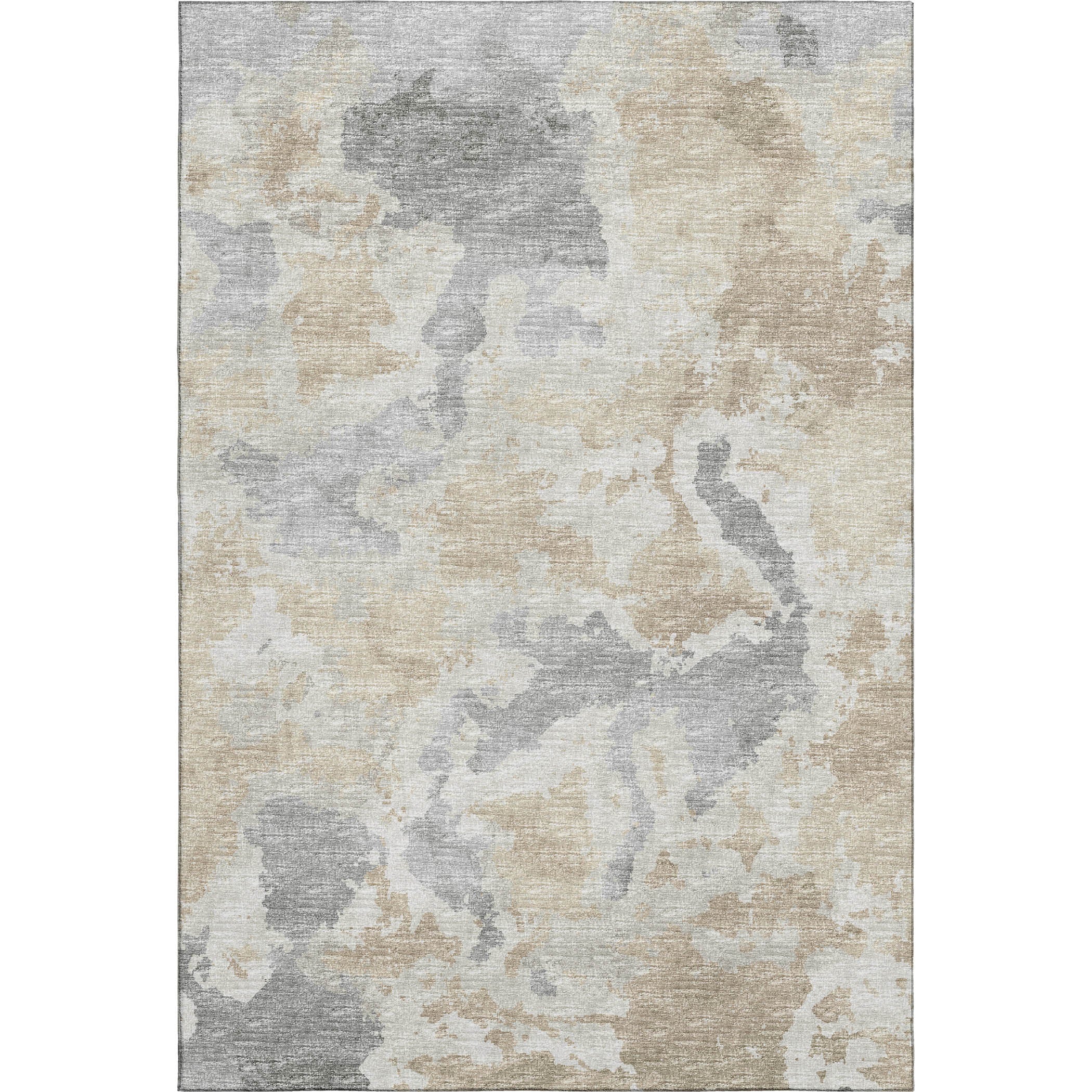 Valletta Machine Washable Transitional Beige Rug 2'6" x 3'10" #shape_Rectangle