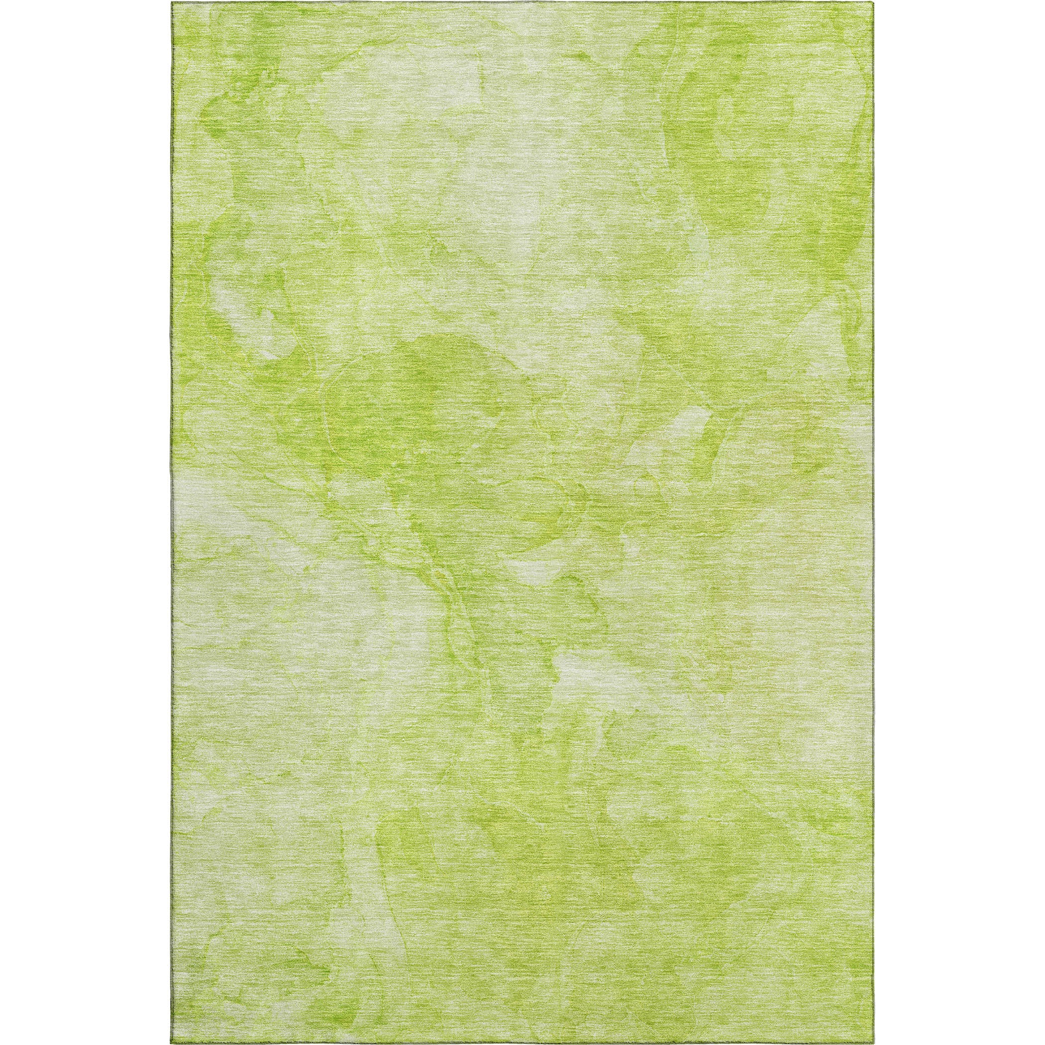 Vienna Machine Washable Transitional Aloe Green Rug 2'6" x 3'10" #shape_Rectangle