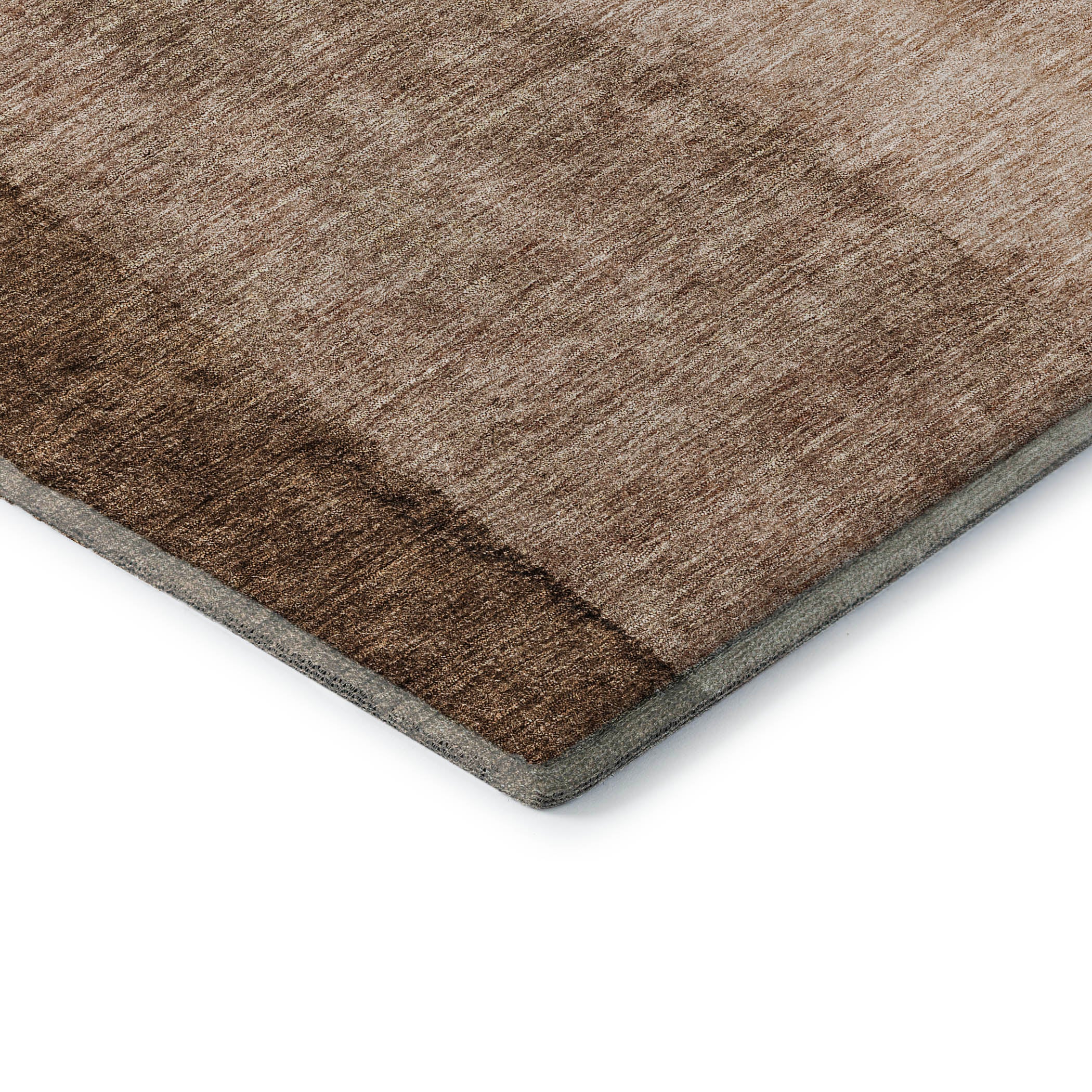 Florence Machine Washable Transitional Brown Rug 1'8" x 2'6" #shape_Rectangle