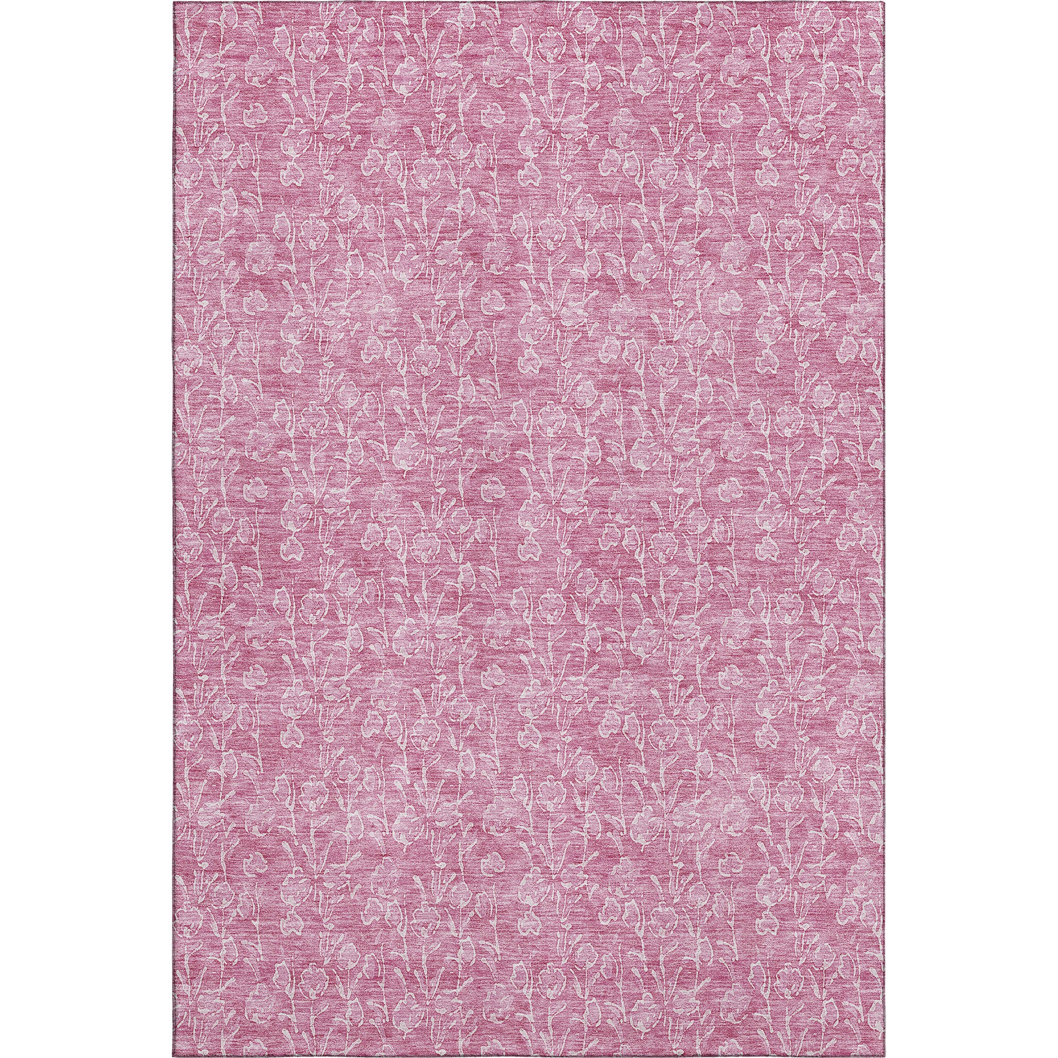 Montevideo Machine Washable Transitional Blush Pink Rug 2'6" x 3'10" #shape_Rectangle