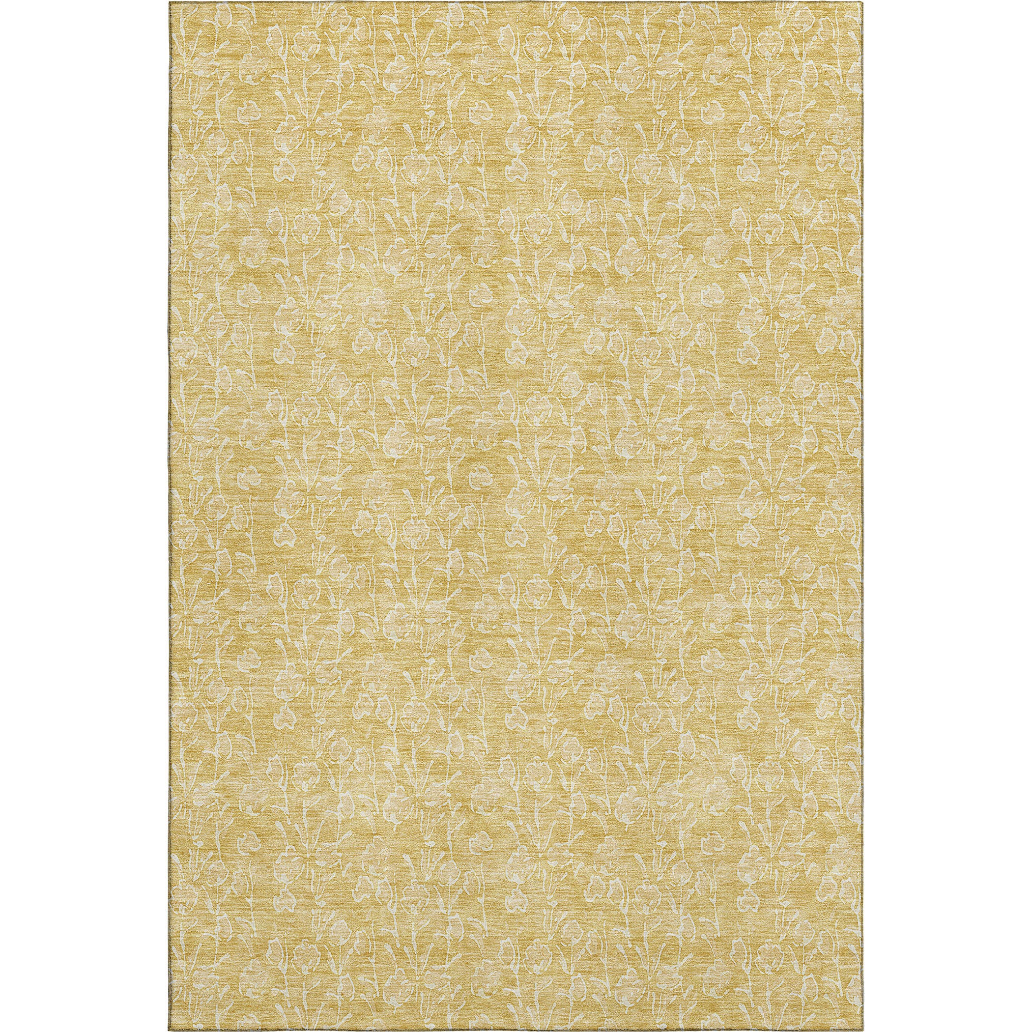 Montevideo Machine Washable Transitional Gold Rug 2'6" x 3'10" #shape_Rectangle