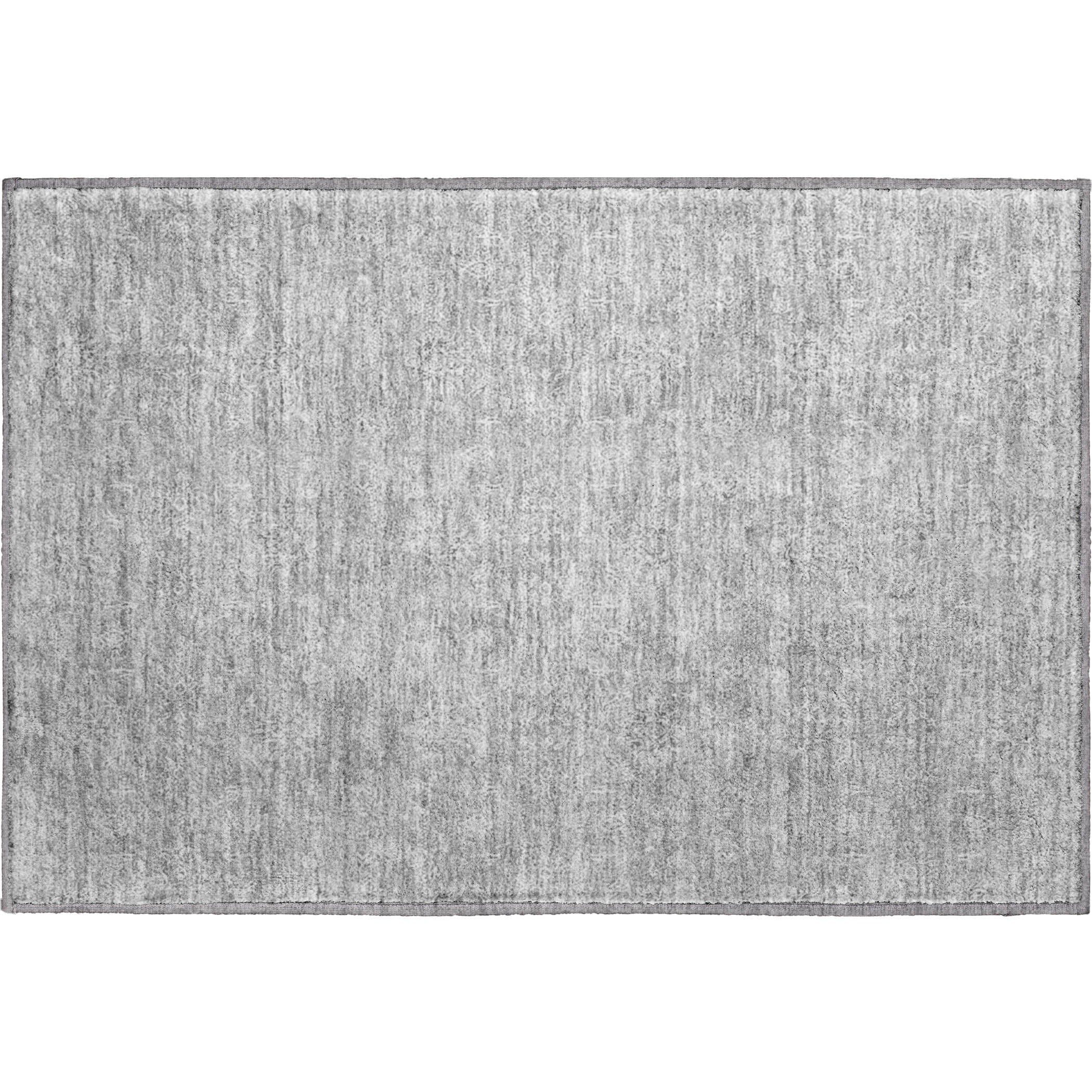 Marrakech Machine Washable Transitional Gray Rug 1'8" x 2'6" #shape_Rectangle