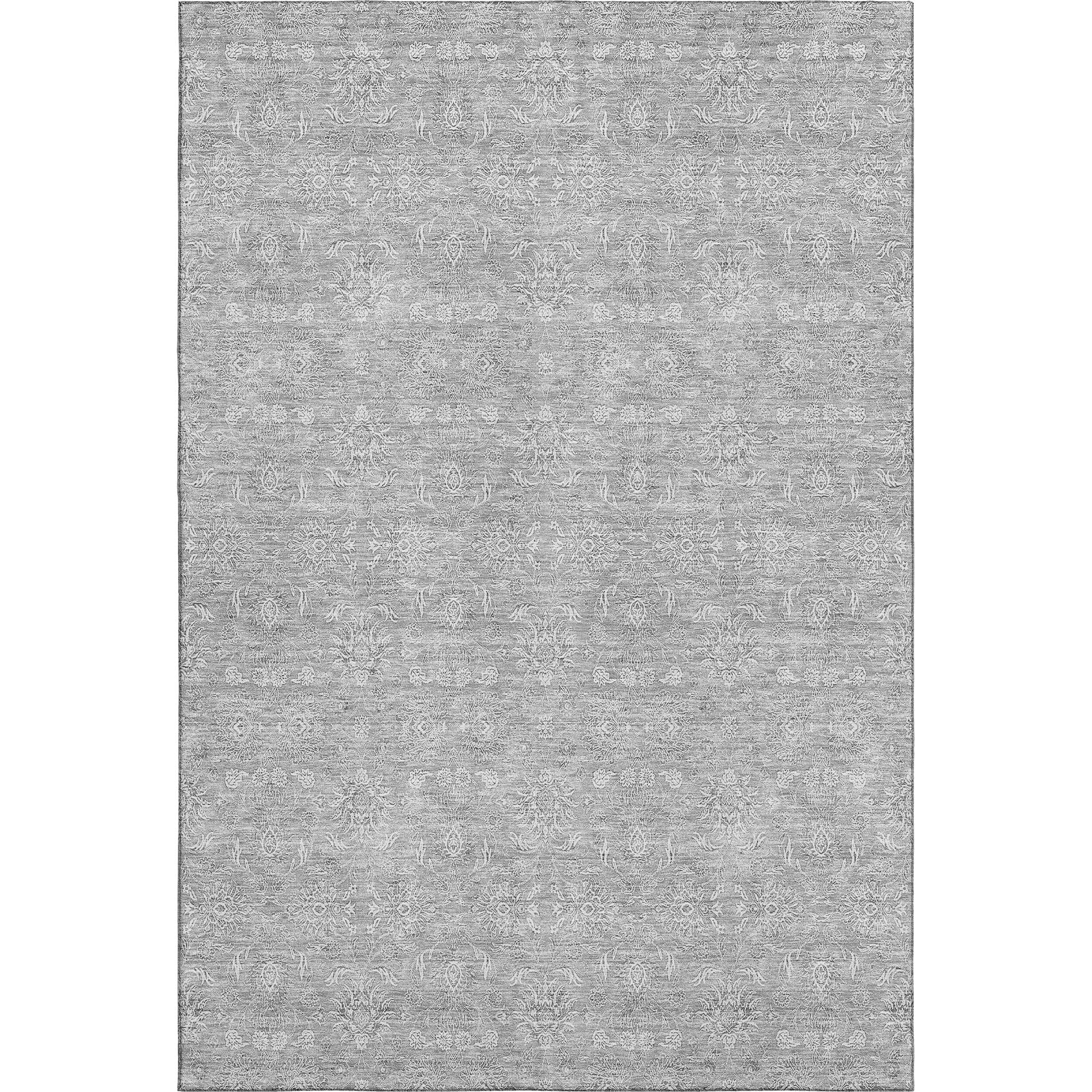 Marrakech Machine Washable Transitional Gray Rug 2'6" x 3'10" #shape_Rectangle