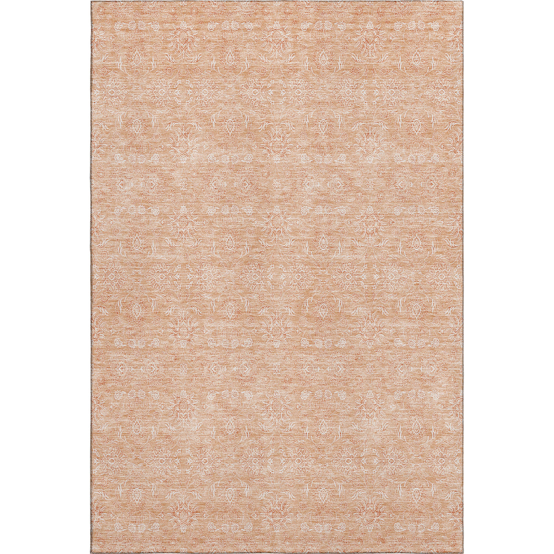 Marrakech Machine Washable Transitional Peach Orange Rug 2'6" x 3'10" #shape_Rectangle