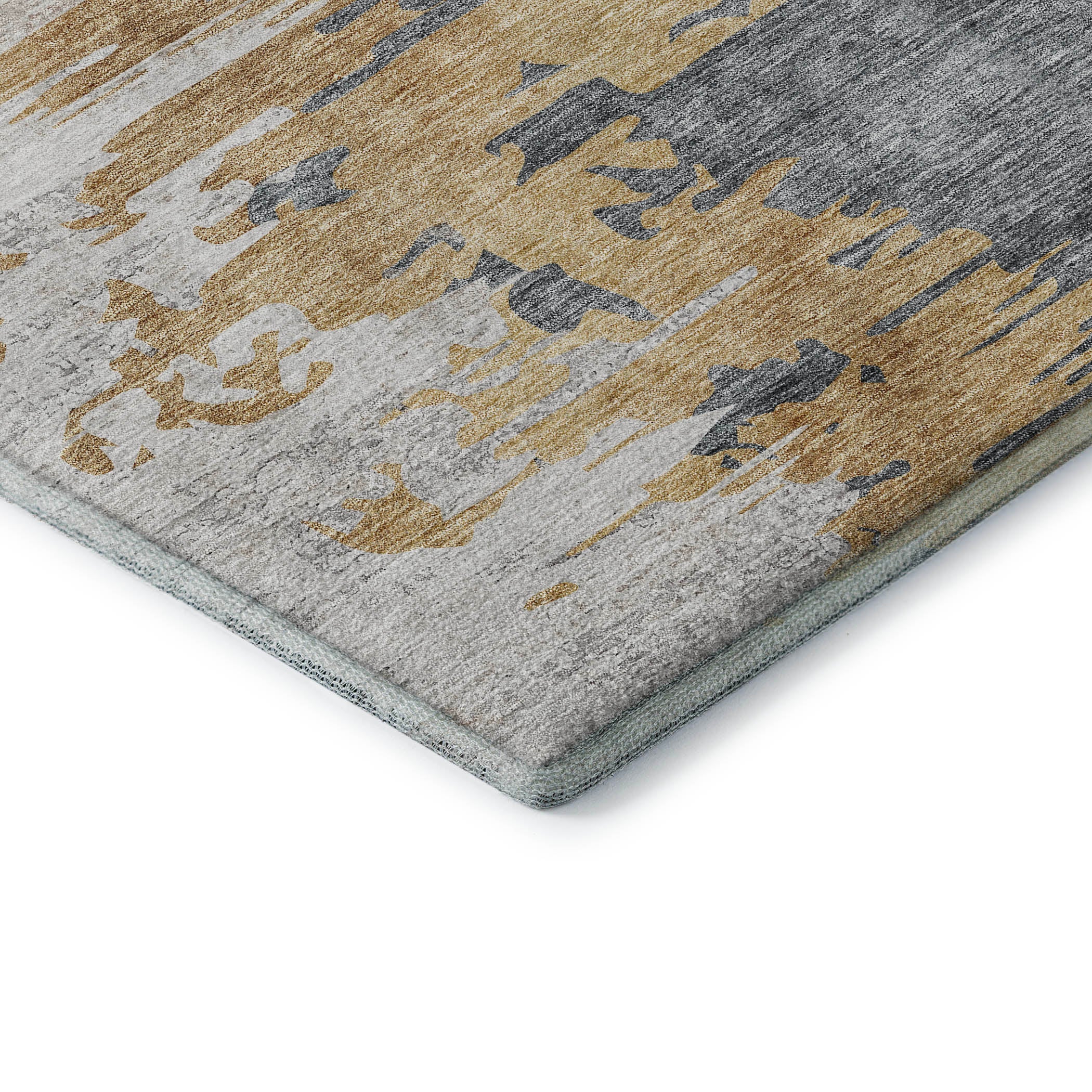 Siena Machine Washable Transitional Ivory Rug 1'8" x 2'6" #shape_Rectangle