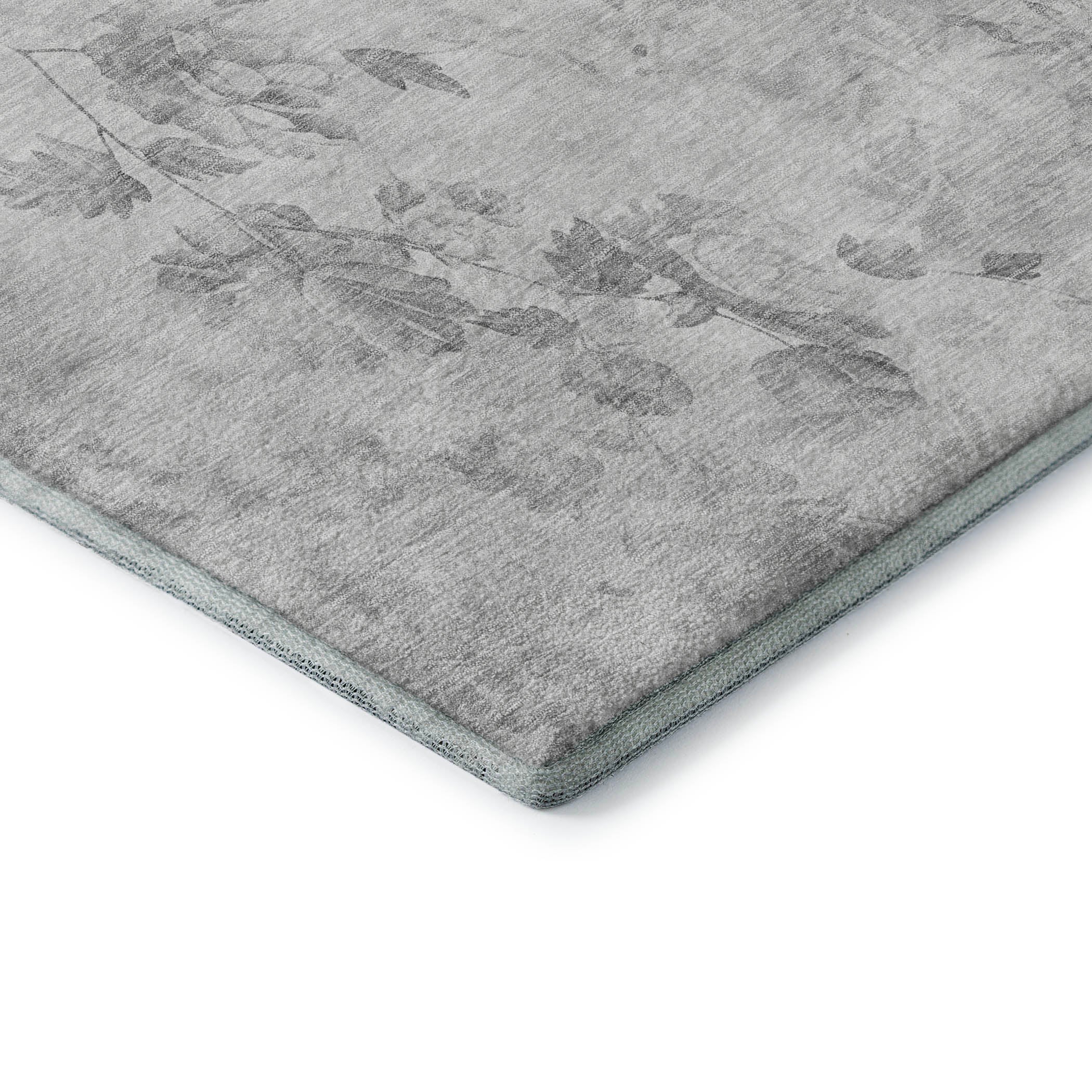 Chiang Mai Machine Washable Transitional Gray Rug 1'8" x 2'6" #shape_Rectangle
