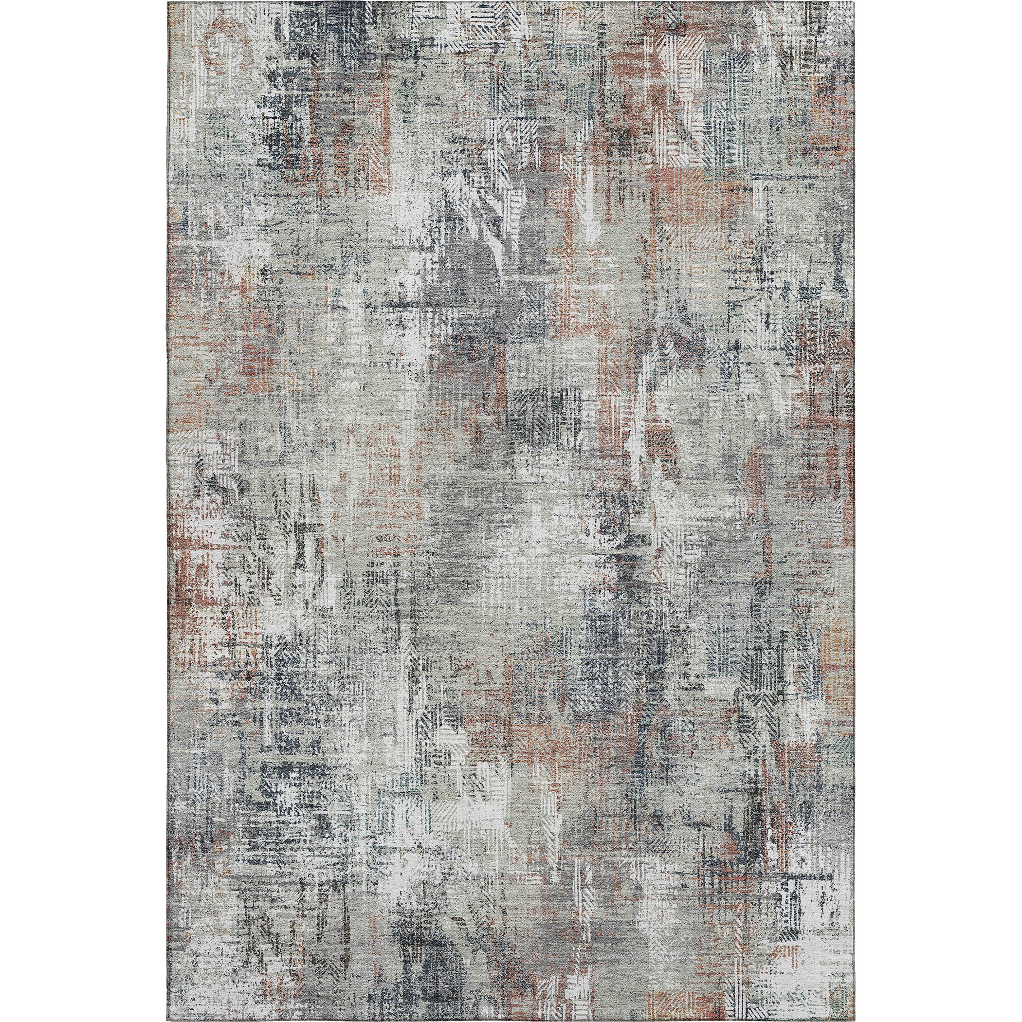 Sarajevo Machine Washable Transitional Taupe Brown Rug 2'6" x 3'10" #shape_Rectangle