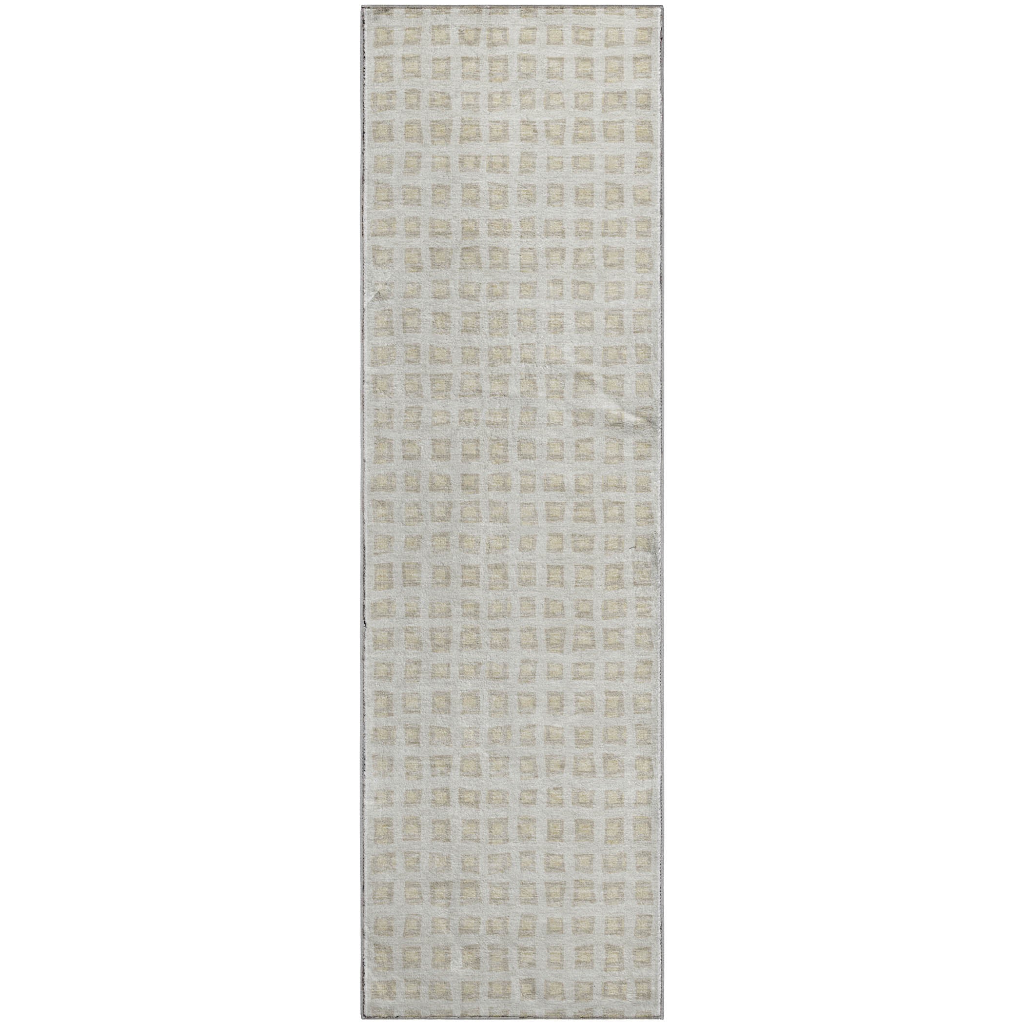 Sintra Machine Washable Transitional Ivory Rug 2'3" x 7'6" #shape_Runner