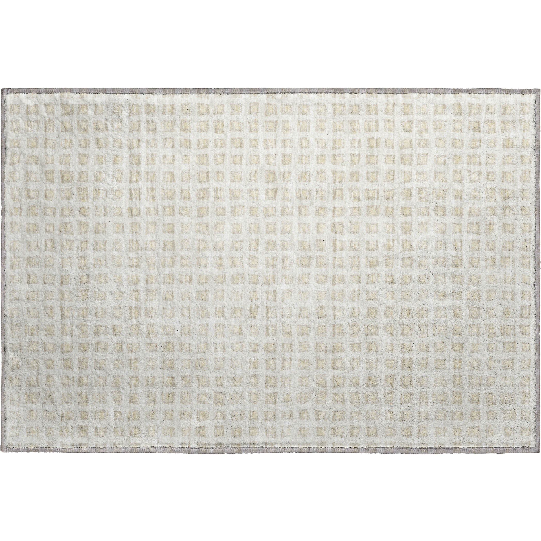 Sintra Machine Washable Transitional Ivory Rug 1'8" x 2'6" #shape_Rectangle