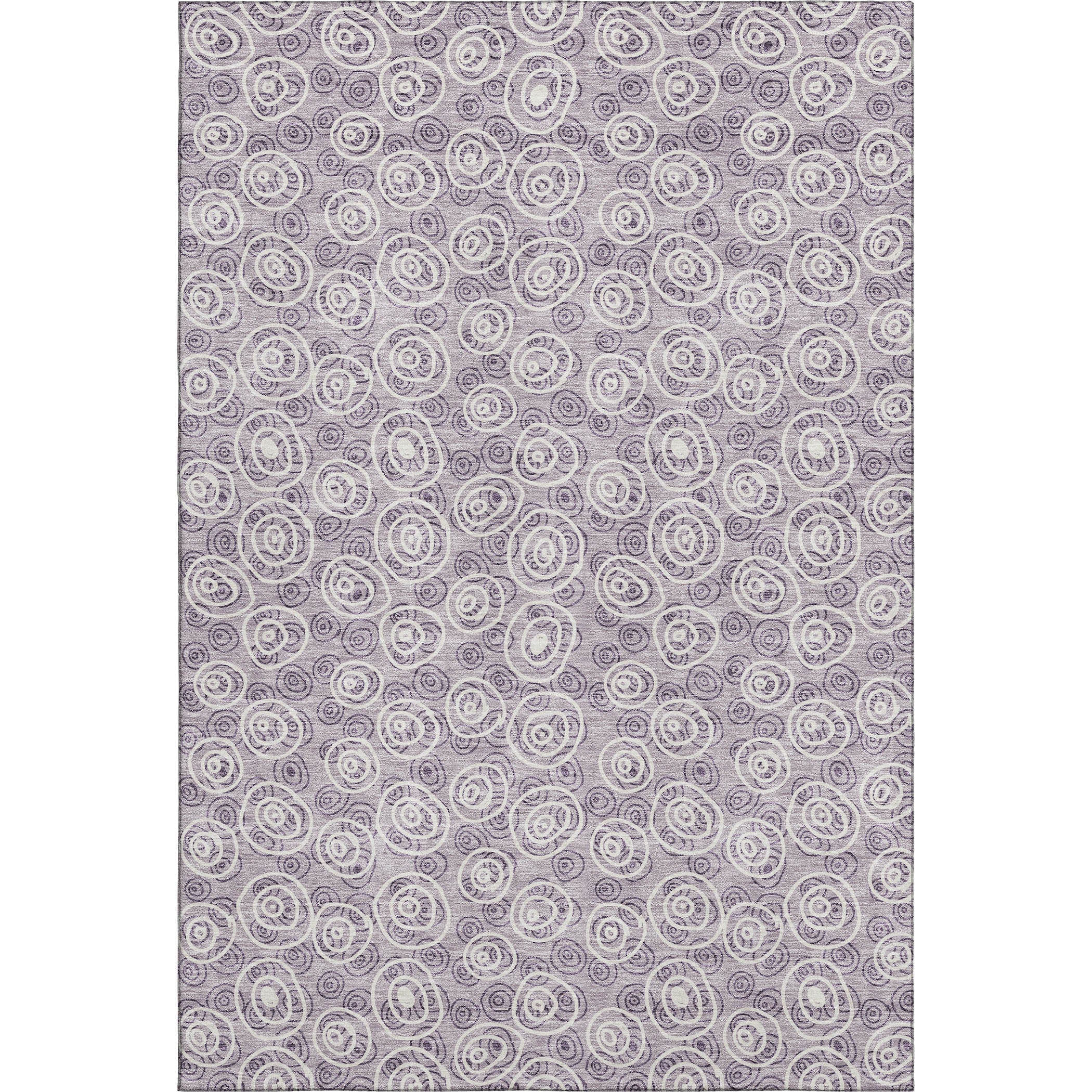 Sintra Machine Washable Transitional Lavender Purple Rug 2'6" x 3'10" #shape_Rectangle