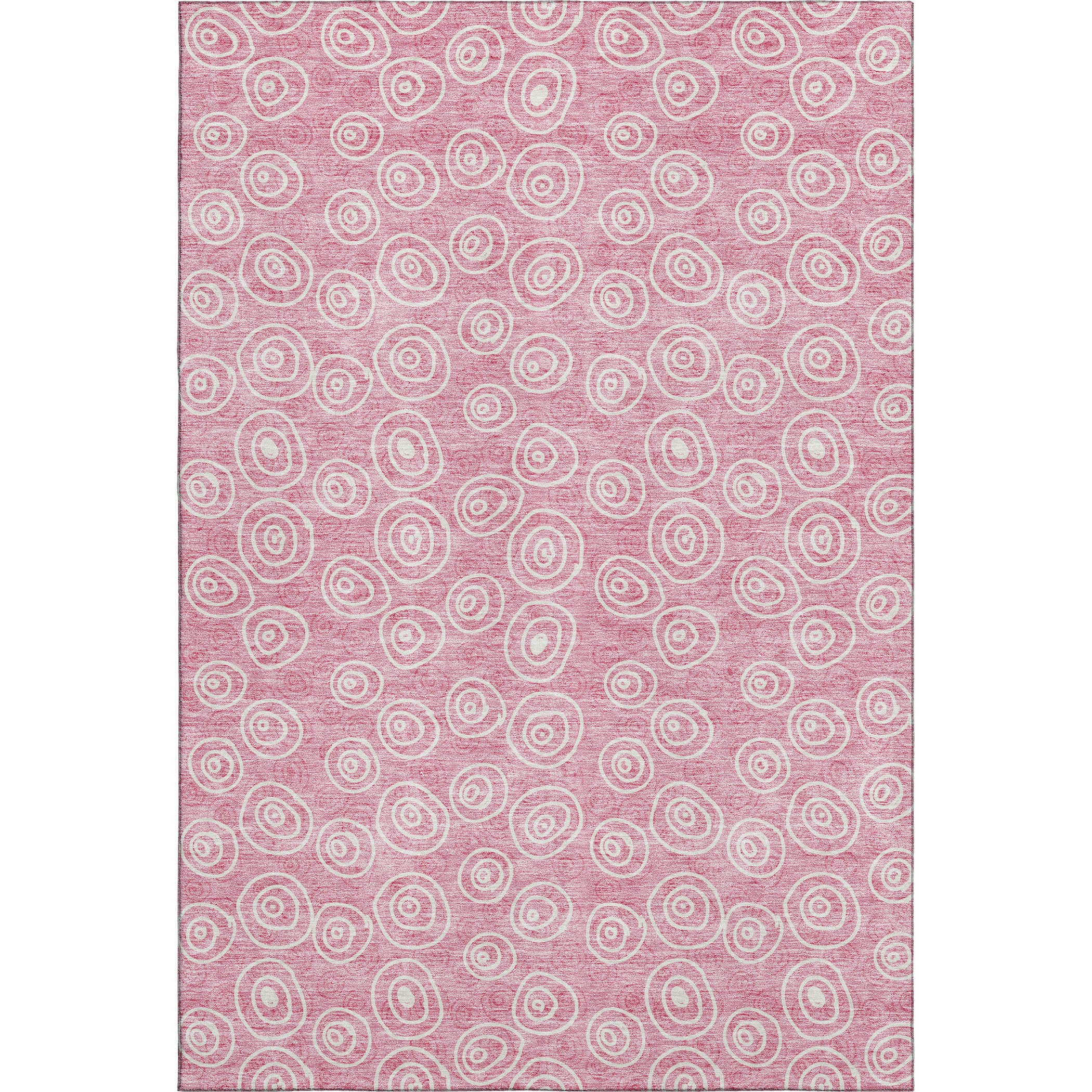 Sintra Machine Washable Transitional Pink Rug 2'6" x 3'10" #shape_Rectangle