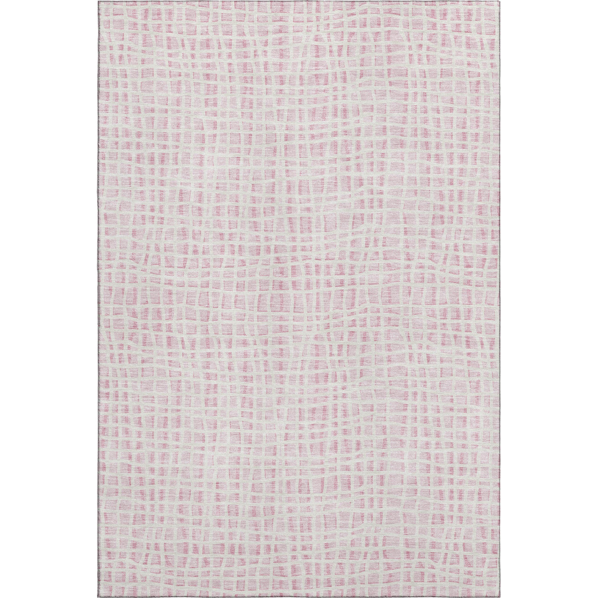 Mostar Machine Washable Transitional Pink Rug 2'6" x 3'10" #shape_Rectangle