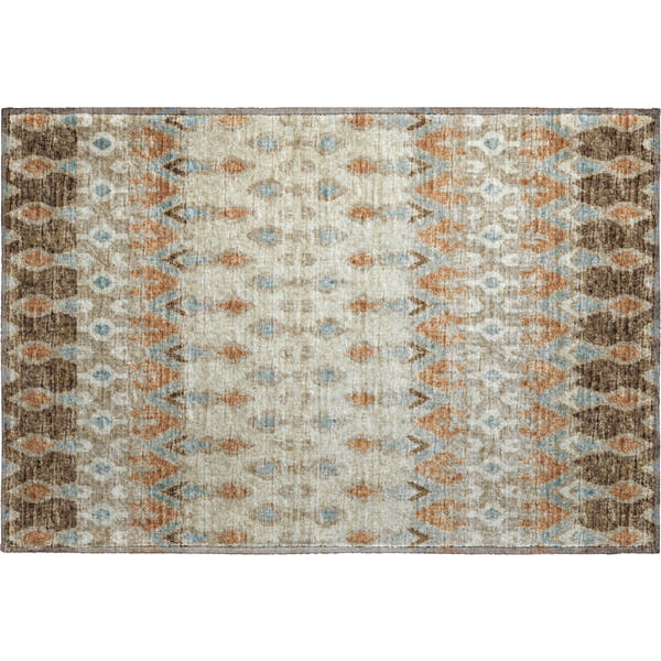 Salzburg Machine Washable Transitional Canyon Multi Rug 1'8" x 2'6"
