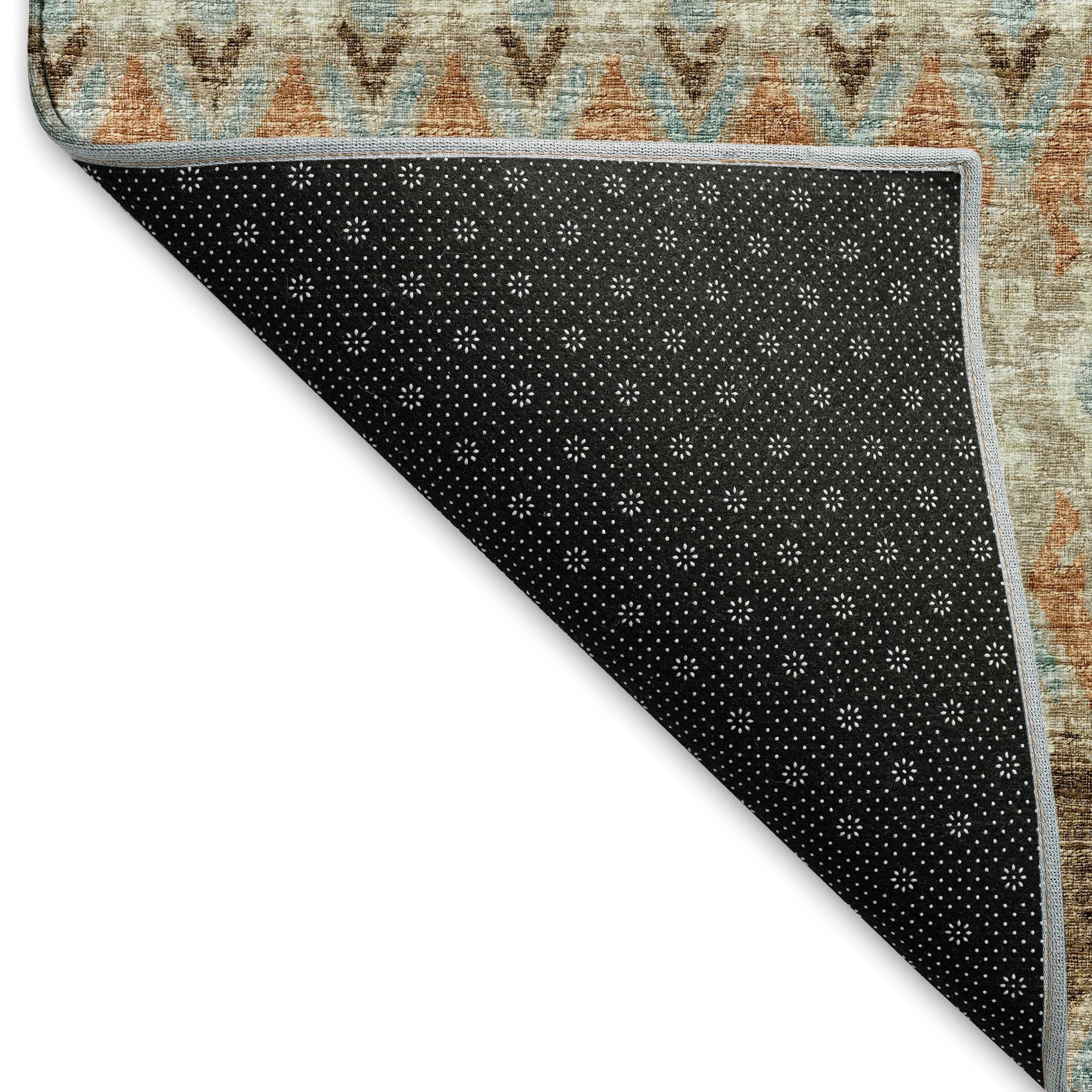Salzburg Machine Washable Transitional Canyon Multi Rug 1'8" x 2'6" #shape_Rectangle