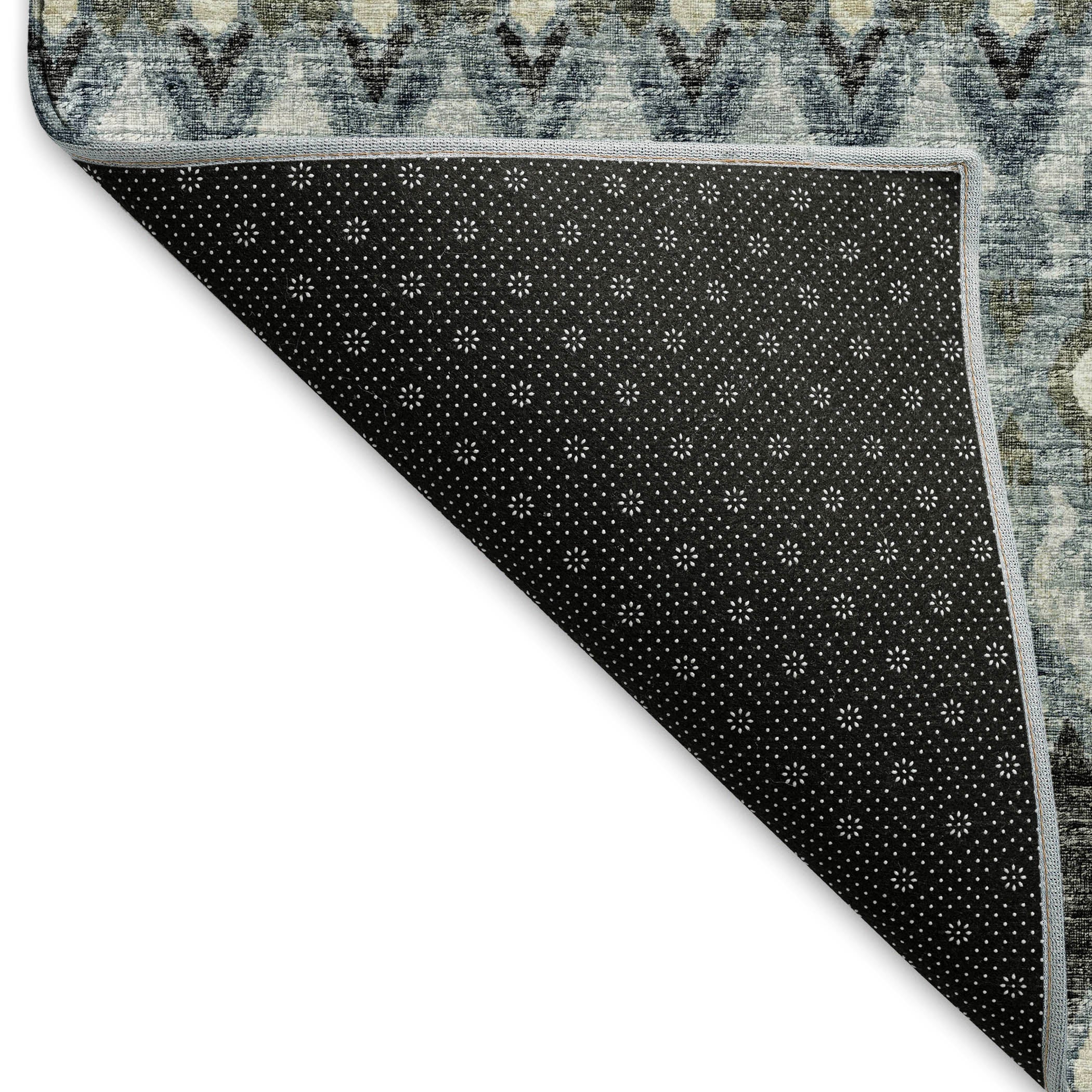 Salzburg Machine Washable Transitional Moody Multi Rug 1'8" x 2'6" #shape_Rectangle