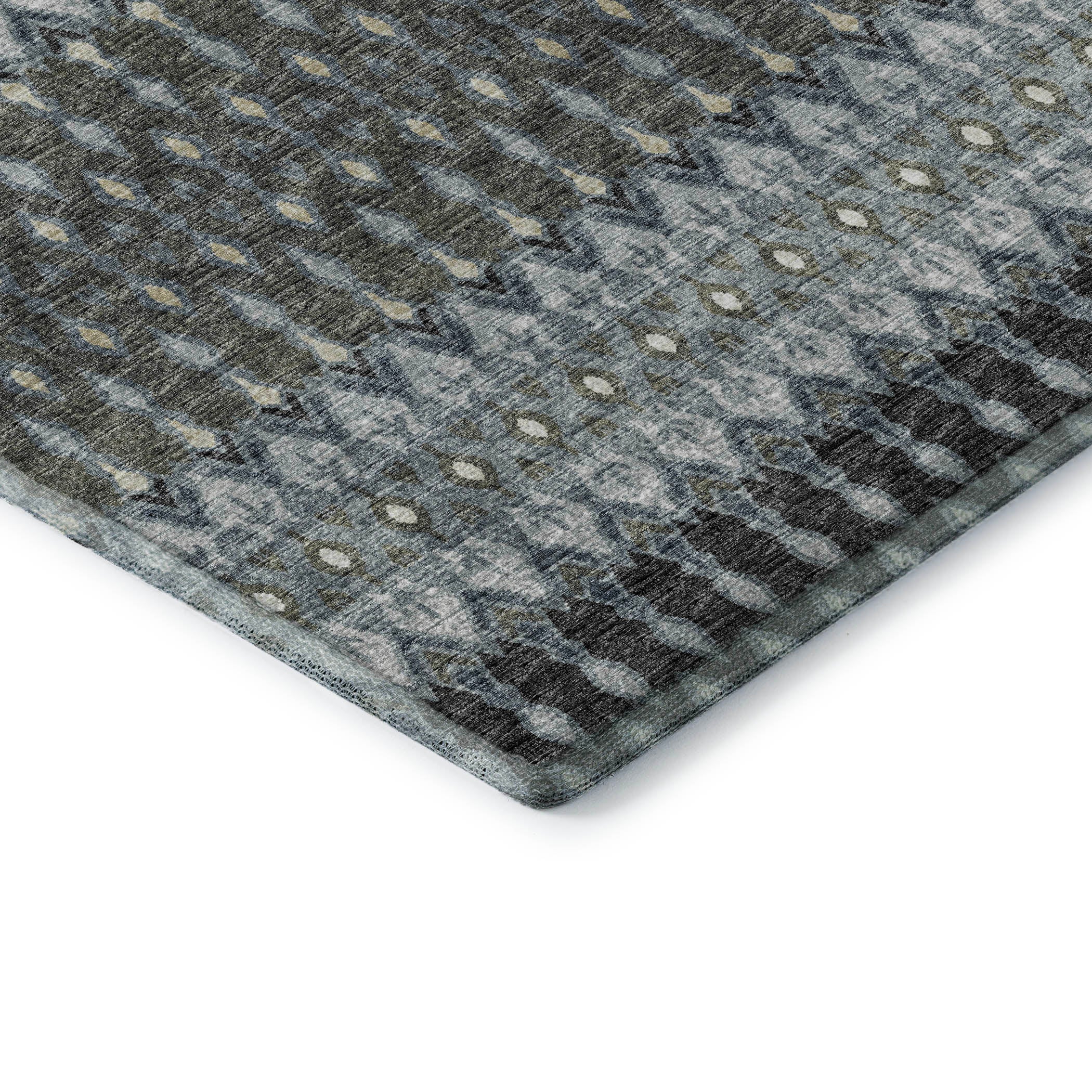 Salzburg Machine Washable Transitional Moody Multi Rug 1'8" x 2'6" #shape_Rectangle