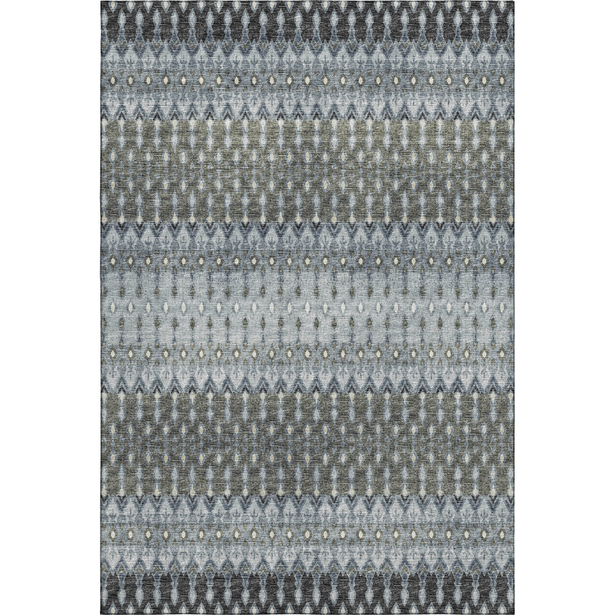 Salzburg Machine Washable Transitional Moody Multi Rug 2'6" x 3'10" #shape_Rectangle