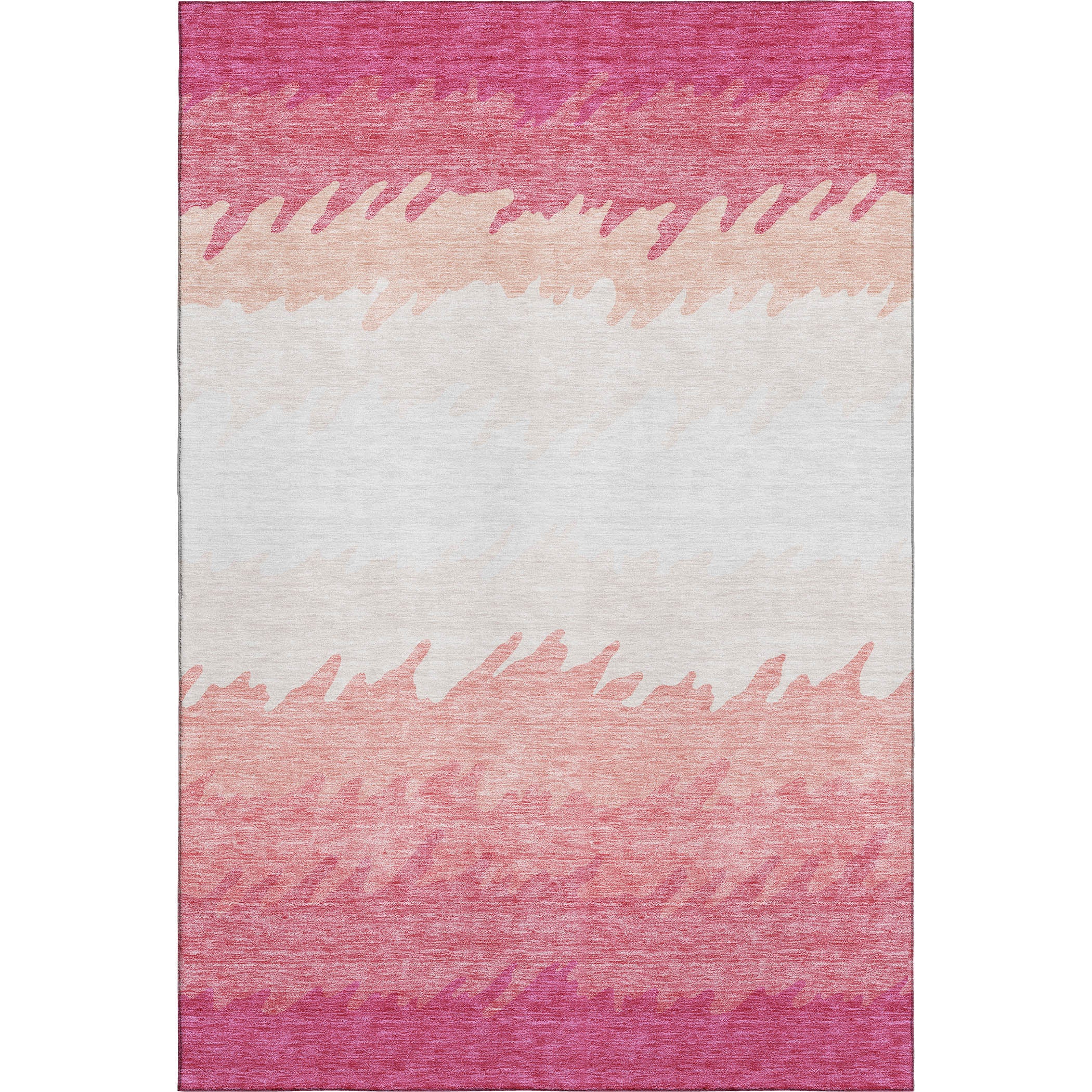 Tallinn Machine Washable Transitional Blush Pink Rug 2'6" x 3'10" #shape_Rectangle