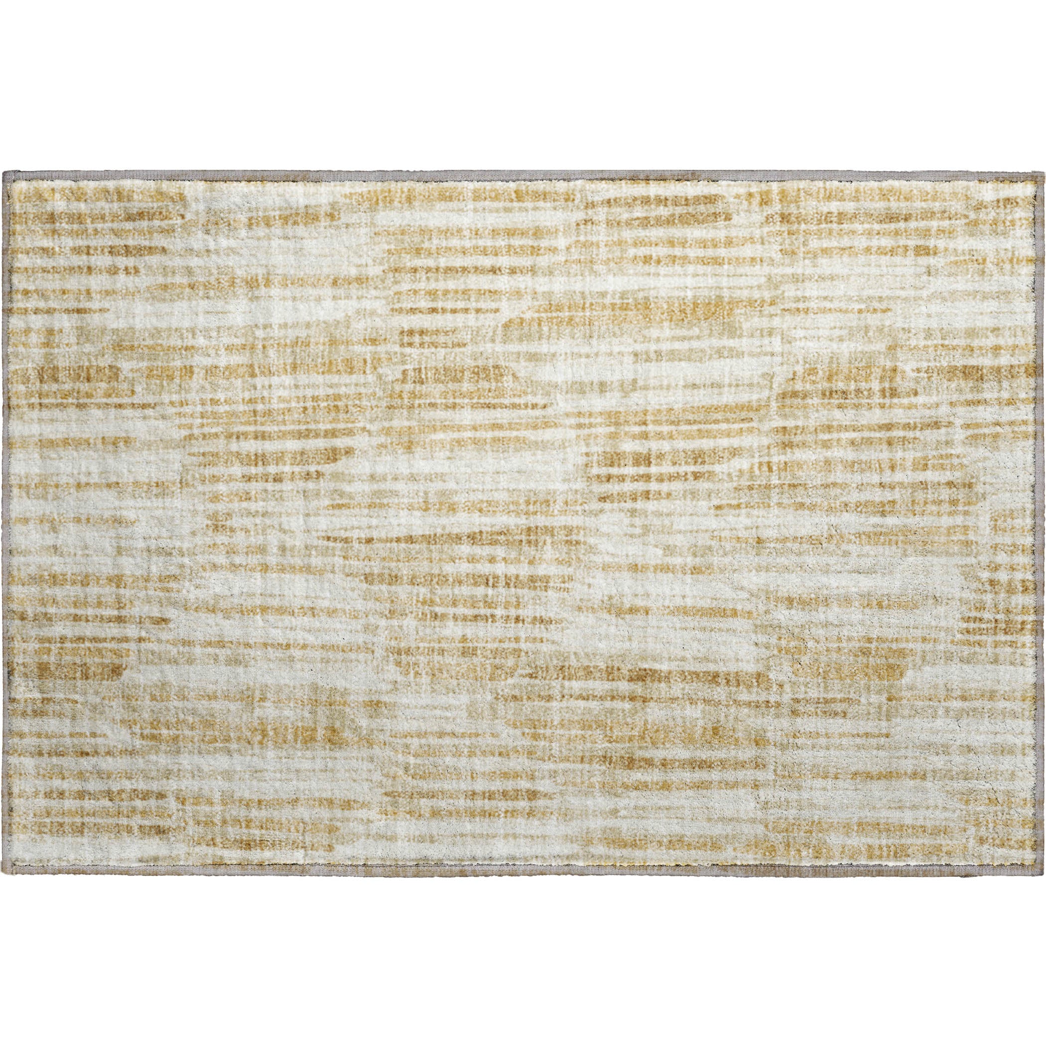 Cartagena Machine Washable Transitional Gold Rug 1'8" x 2'6" #shape_Rectangle