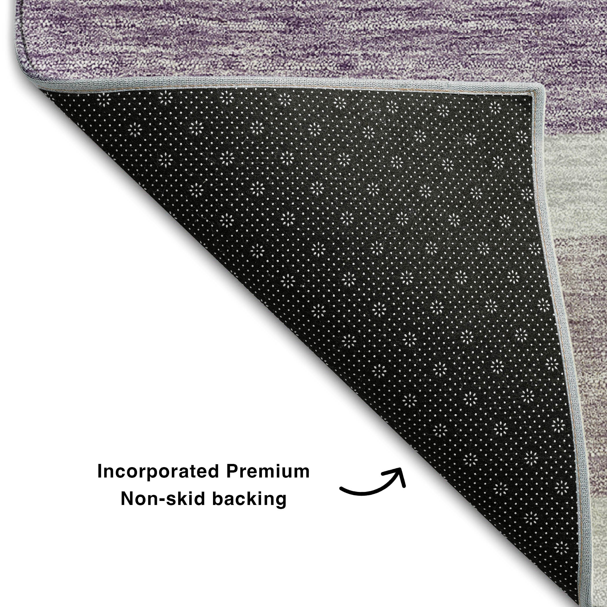 Marrakech Machine Washable Transitional Lavender Purple Rug 1'8" x 2'6" #shape_Rectangle