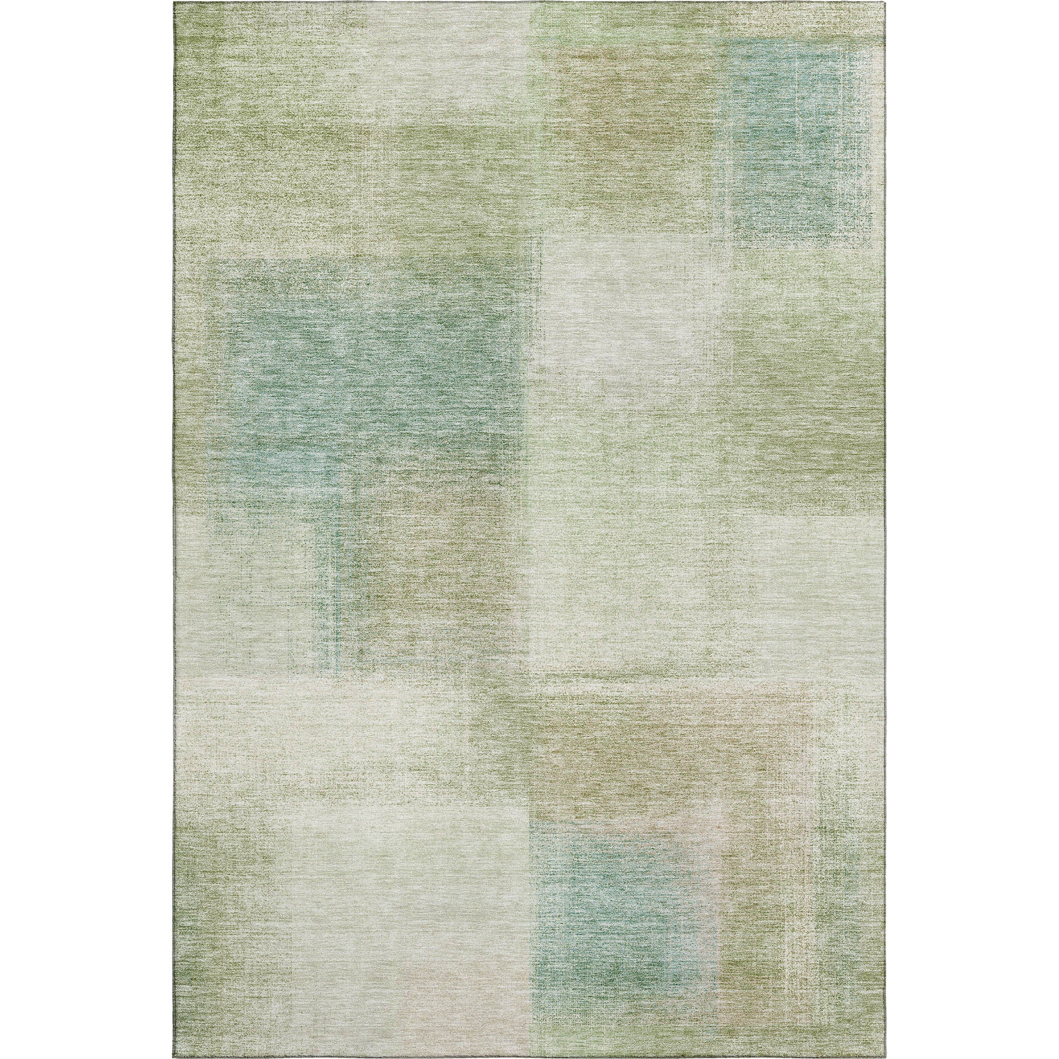 Lisbon Machine Washable Transitional Aloe Green Rug 2'6" x 3'10" #shape_Rectangle