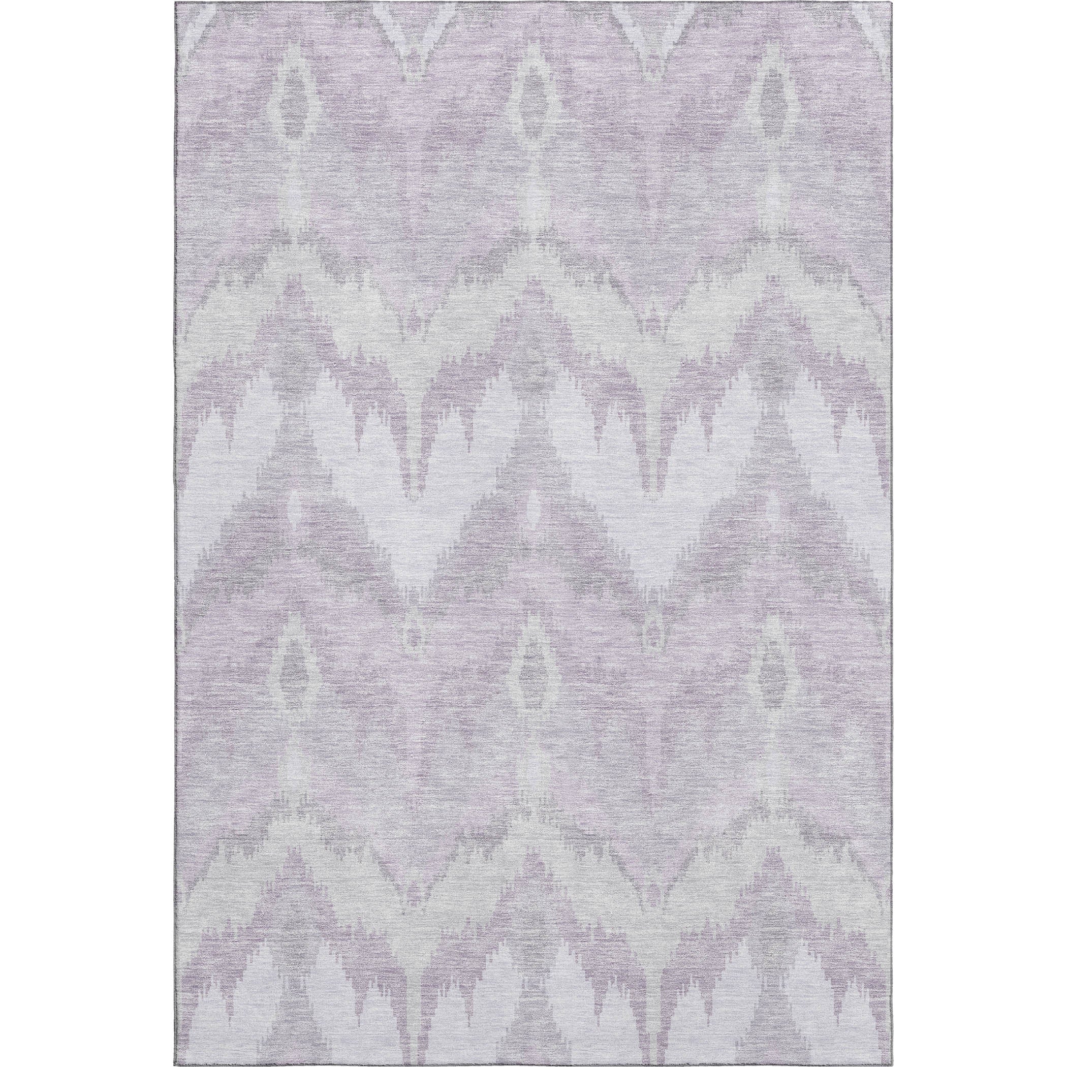 Havana Machine Washable Transitional Lavender Purple Rug 2'6" x 3'10" #shape_Rectangle