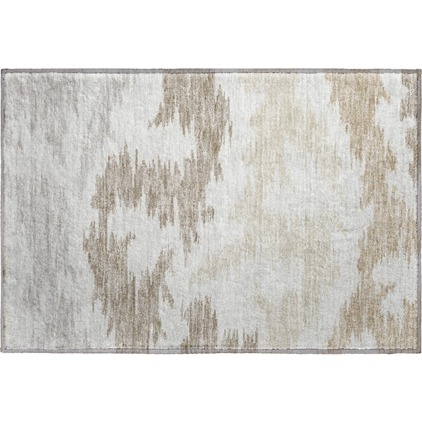 Florence Machine Washable Transitional Ivory Rug 1'8" x 2'6"