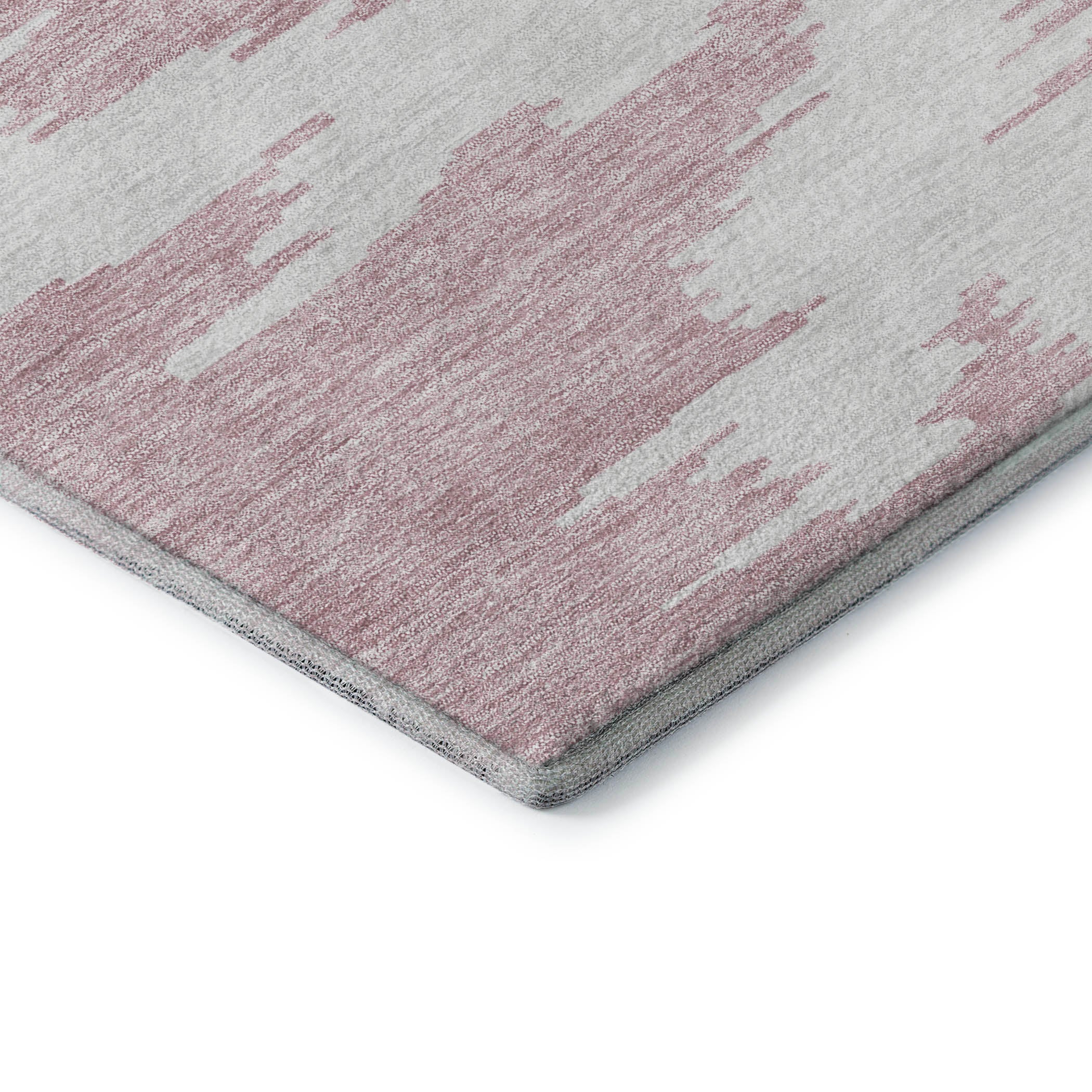 Florence Machine Washable Transitional White Ivory Rug 1'8" x 2'6" #shape_Rectangle