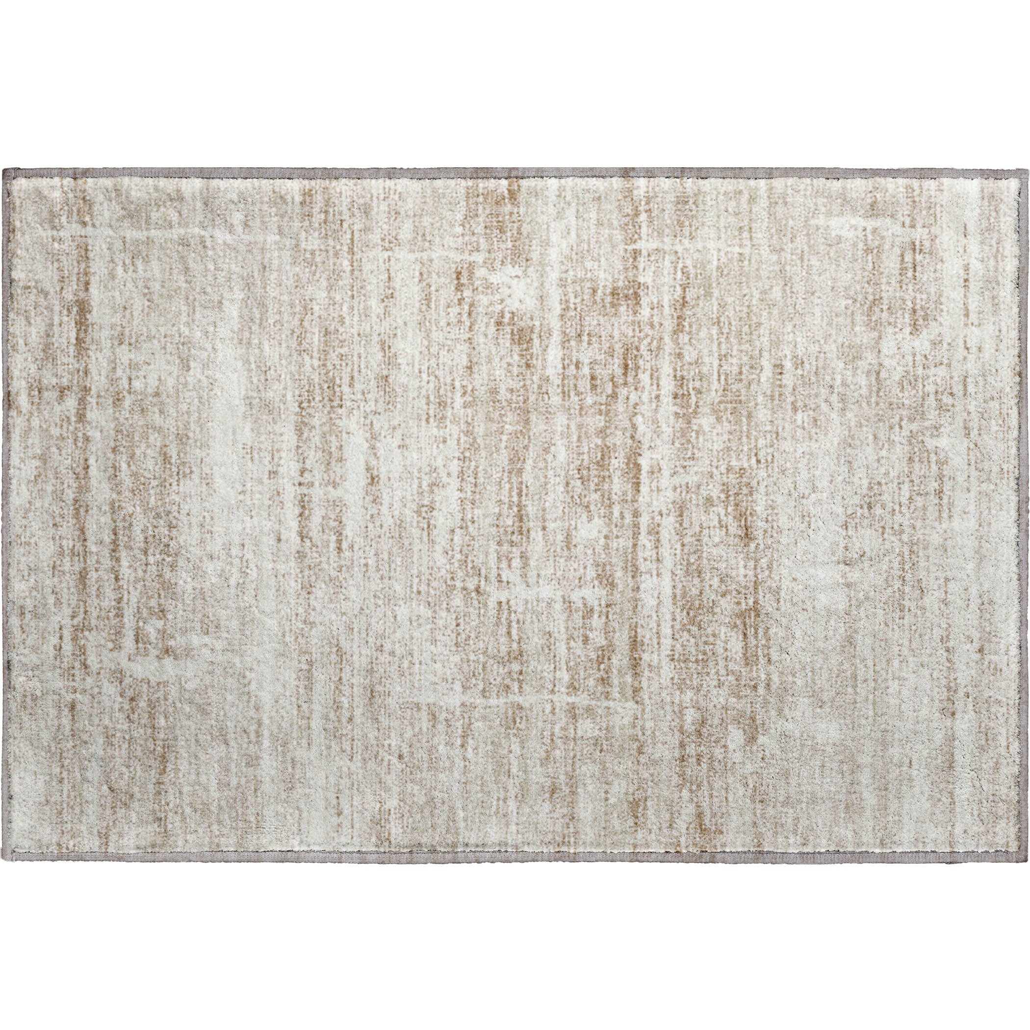 Havana Machine Washable Transitional Beige Brown Rug 1'8" x 2'6" #shape_Rectangle