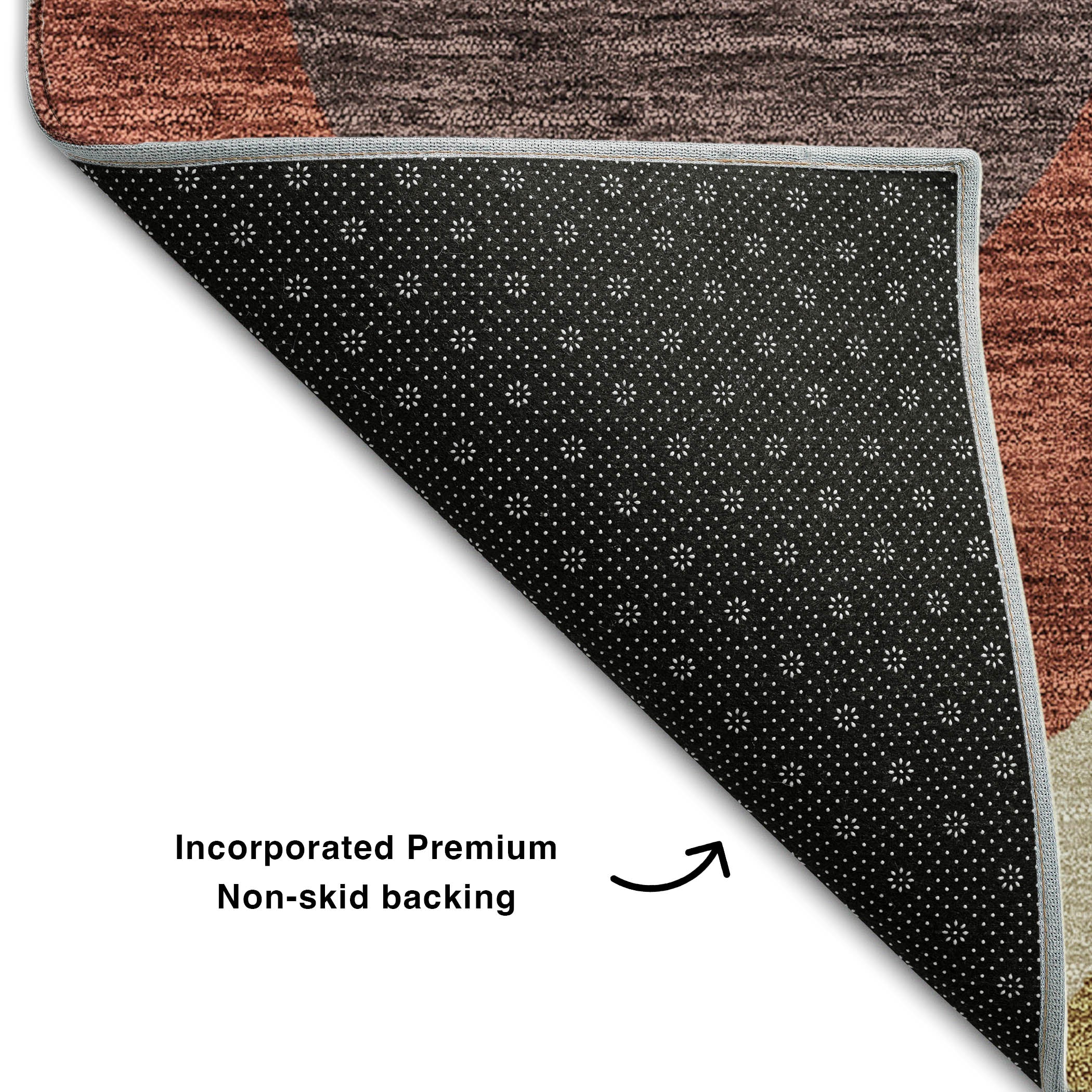Tbilisi Machine Washable Transitional Brown Rug 1'8" x 2'6" #shape_Rectangle