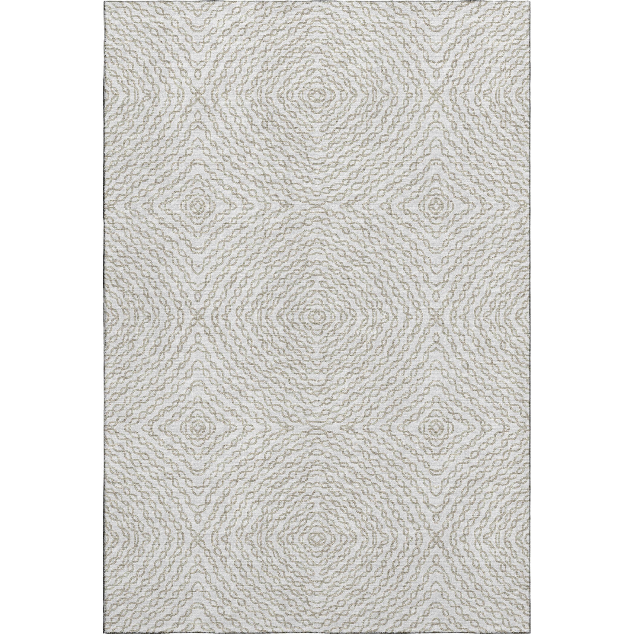 Antigua Machine Washable Transitional Linen Neutral Rug 2'6" x 3'10" #shape_Rectangle