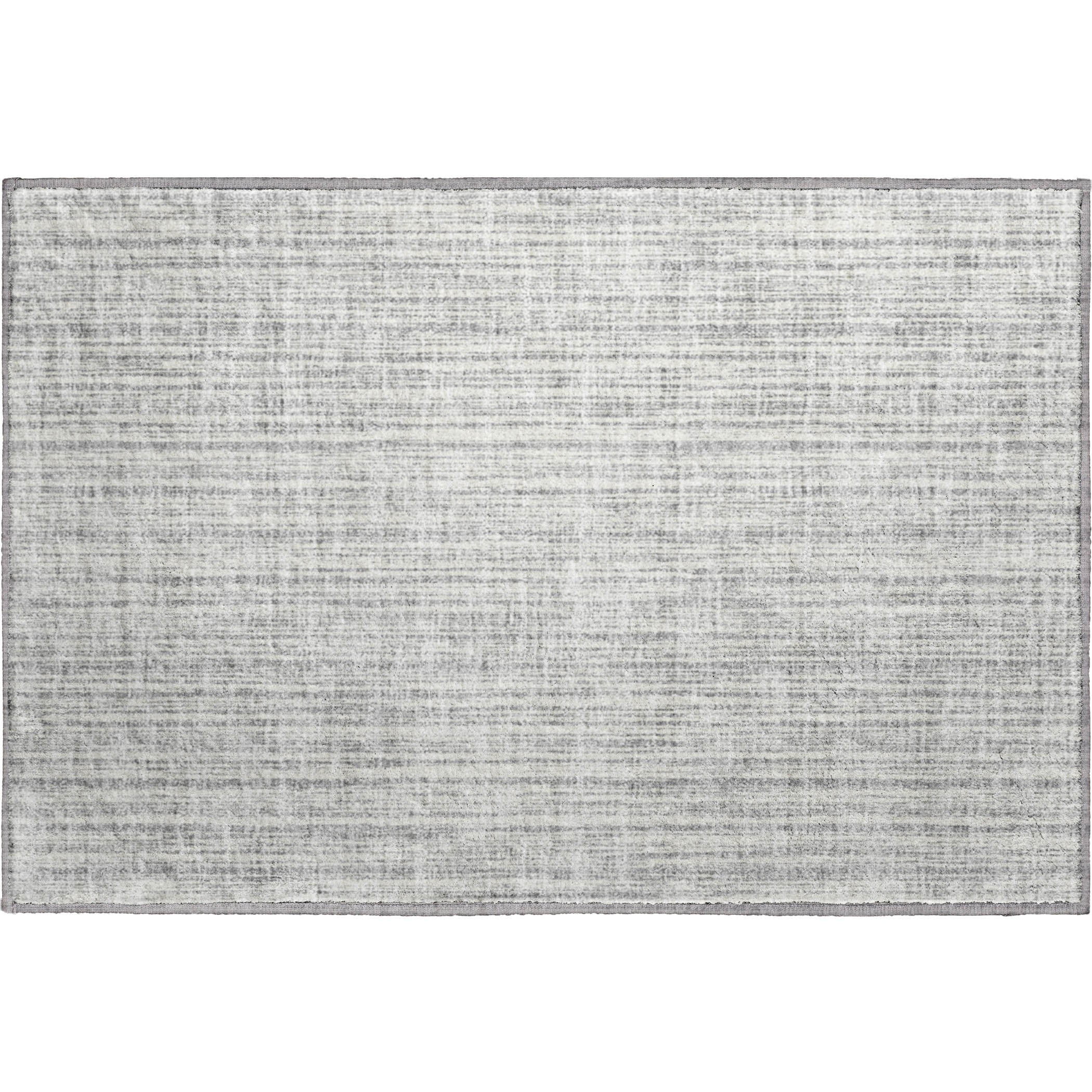 Athens Machine Washable Transitional Gray Rug 1'8" x 2'6" #shape_Rectangle