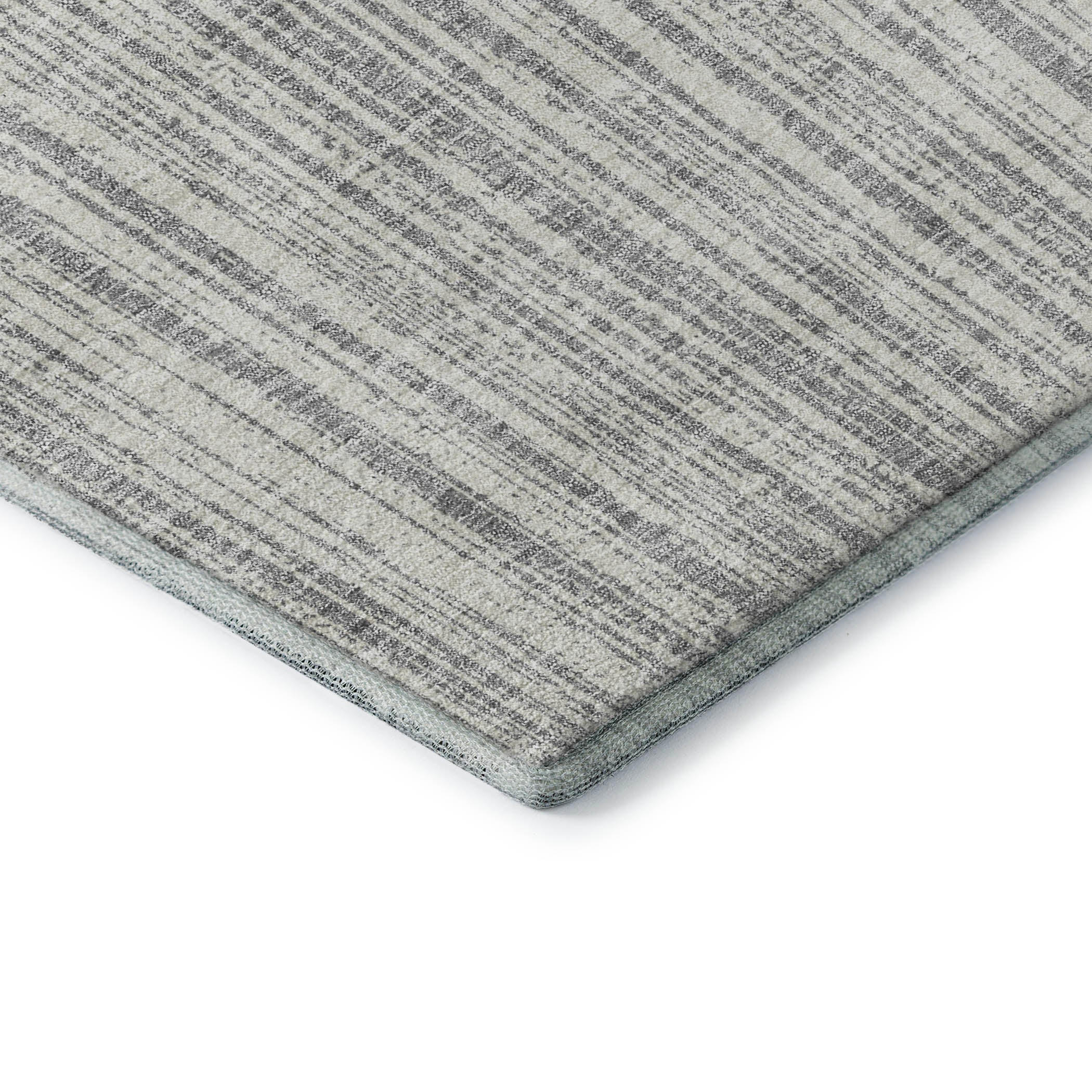 Athens Machine Washable Transitional Gray Rug 1'8" x 2'6" #shape_Rectangle
