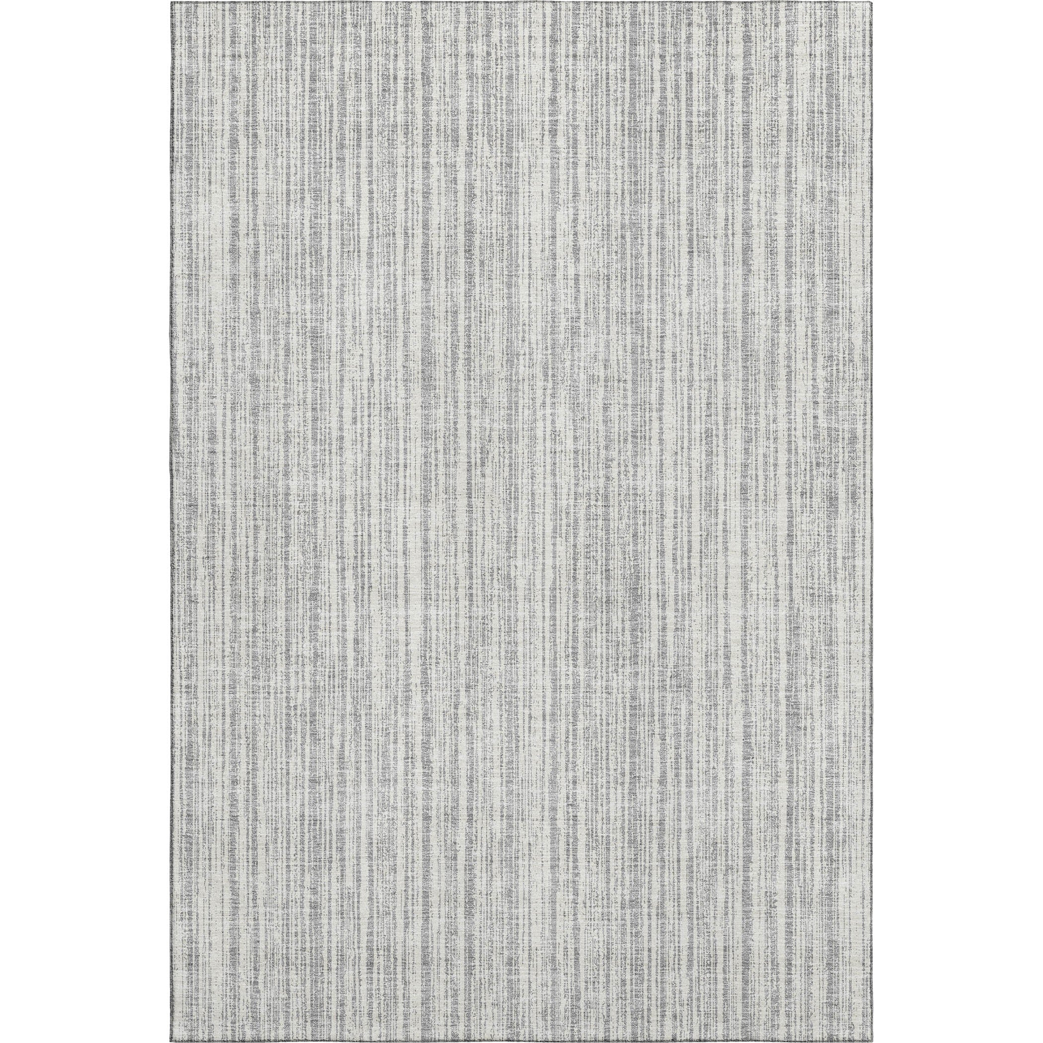 Athens Machine Washable Transitional Gray Rug 2'6" x 3'10" #shape_Rectangle